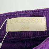 Ulla Johnson Brand New £393 Purple The Agnes Jeans XS