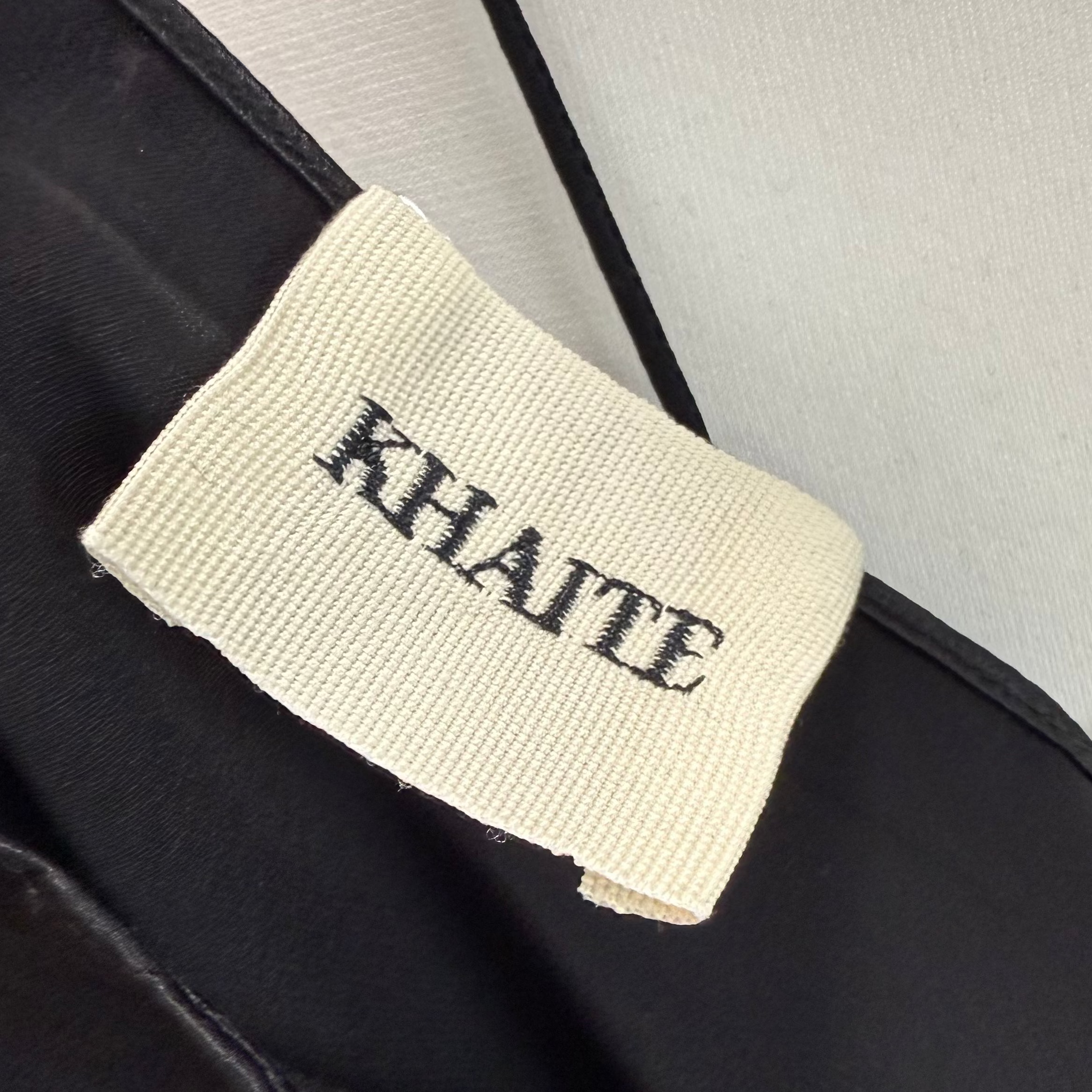 Khaite New £730 Black Silk Slip Dress S