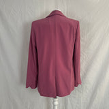Zadig & Voltaire £465 Pink Verdun Crepe Jacket M