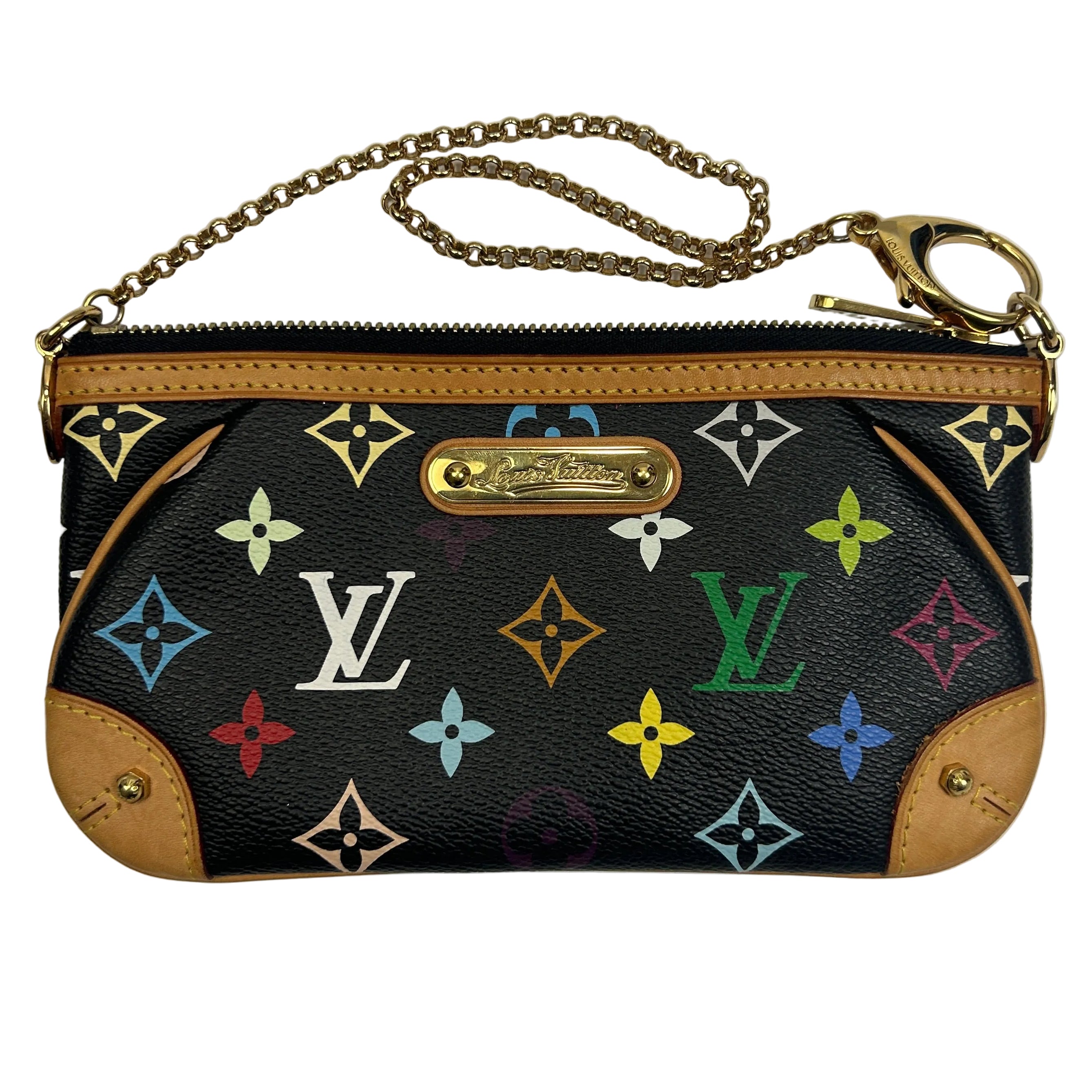Louis Vuitton Multicolore Black Murakami MM Milla Pochette
