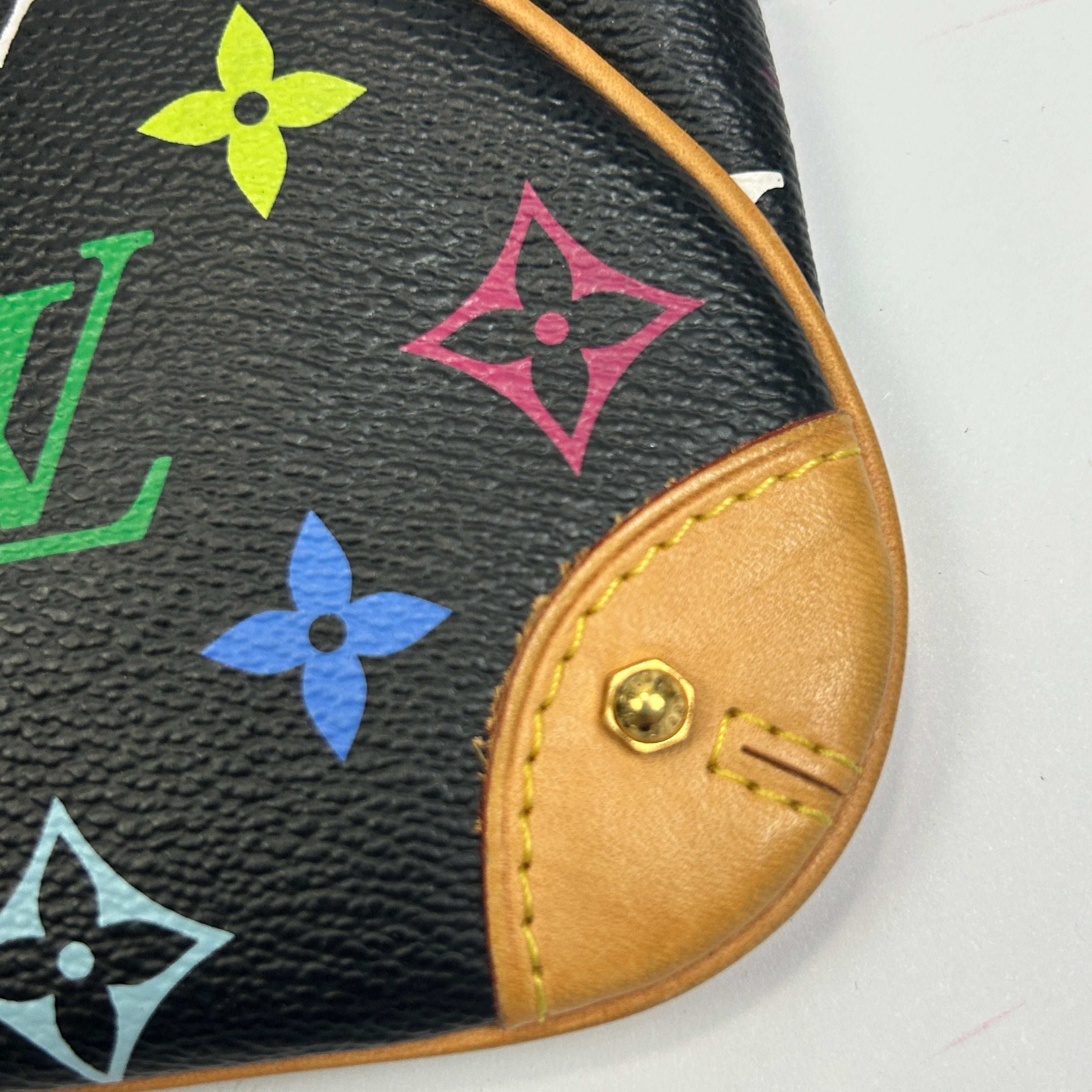 Louis Vuitton Multicolore Black Murakami MM Milla Pochette