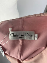 Christian Dior Pink Puppytooth Check Short Sleeve Jacket  XL