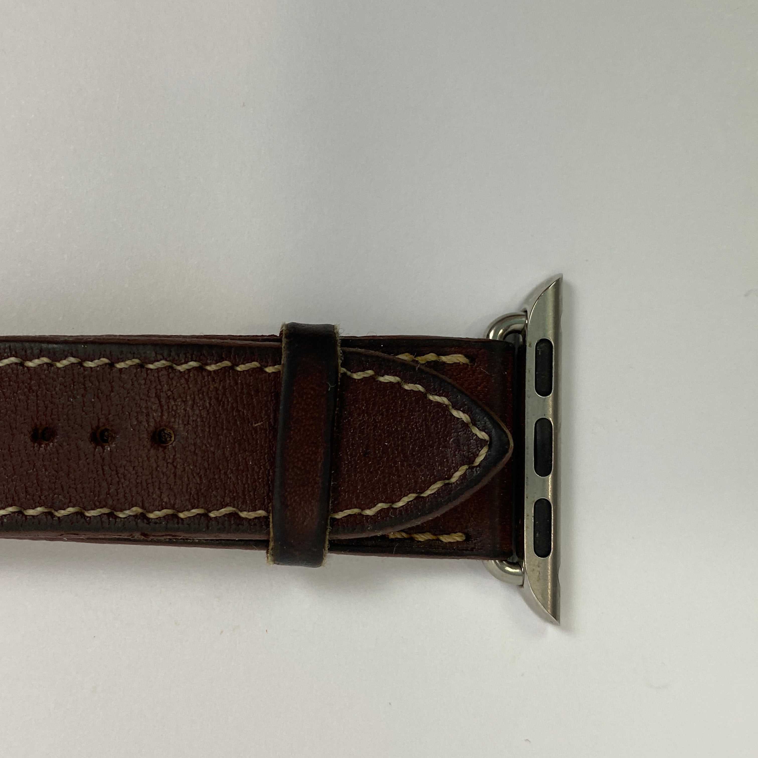 Hermès x Apple Double Tour Brown Calf Watch Strap 42mm