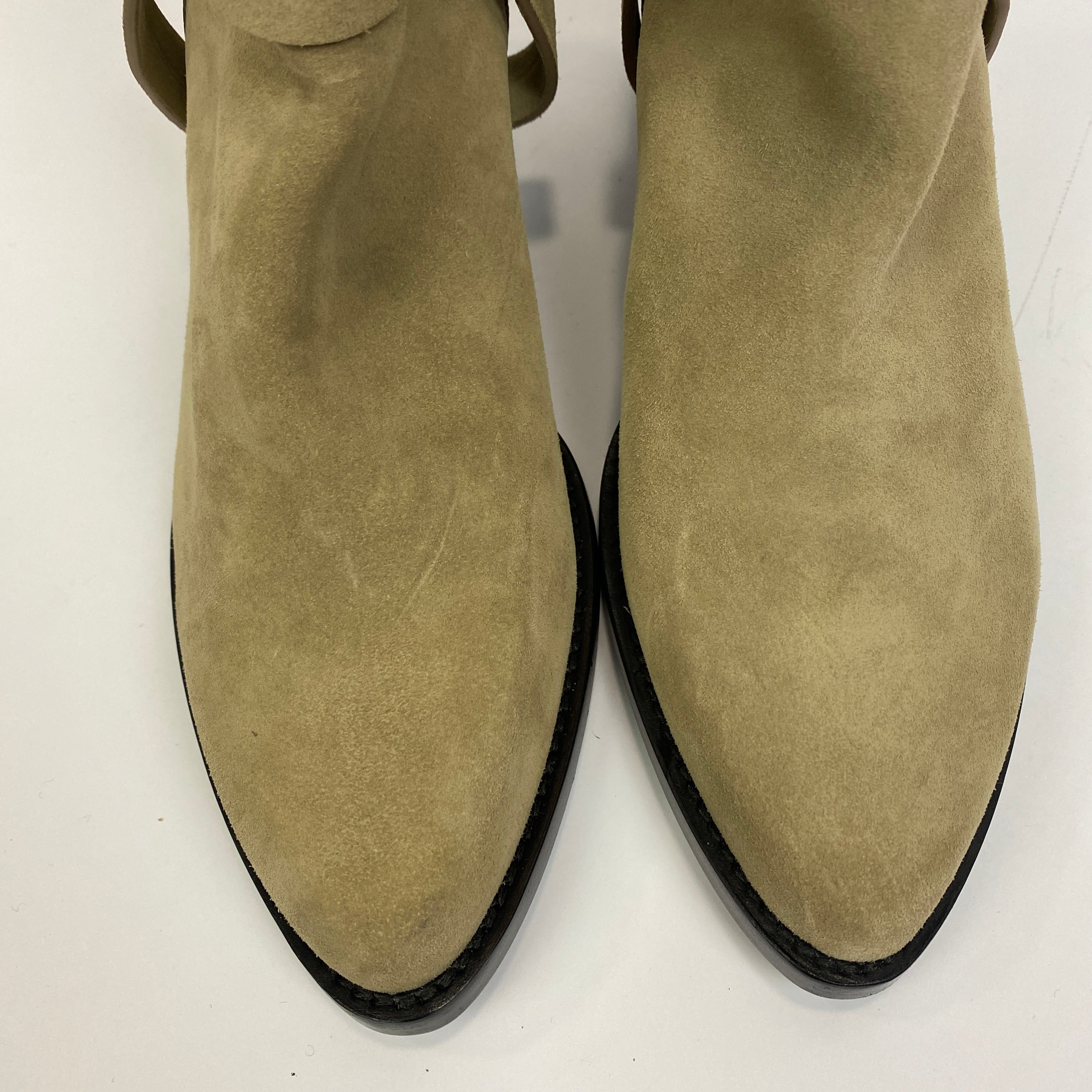 Legres New Sand Suede Riding Boots 41