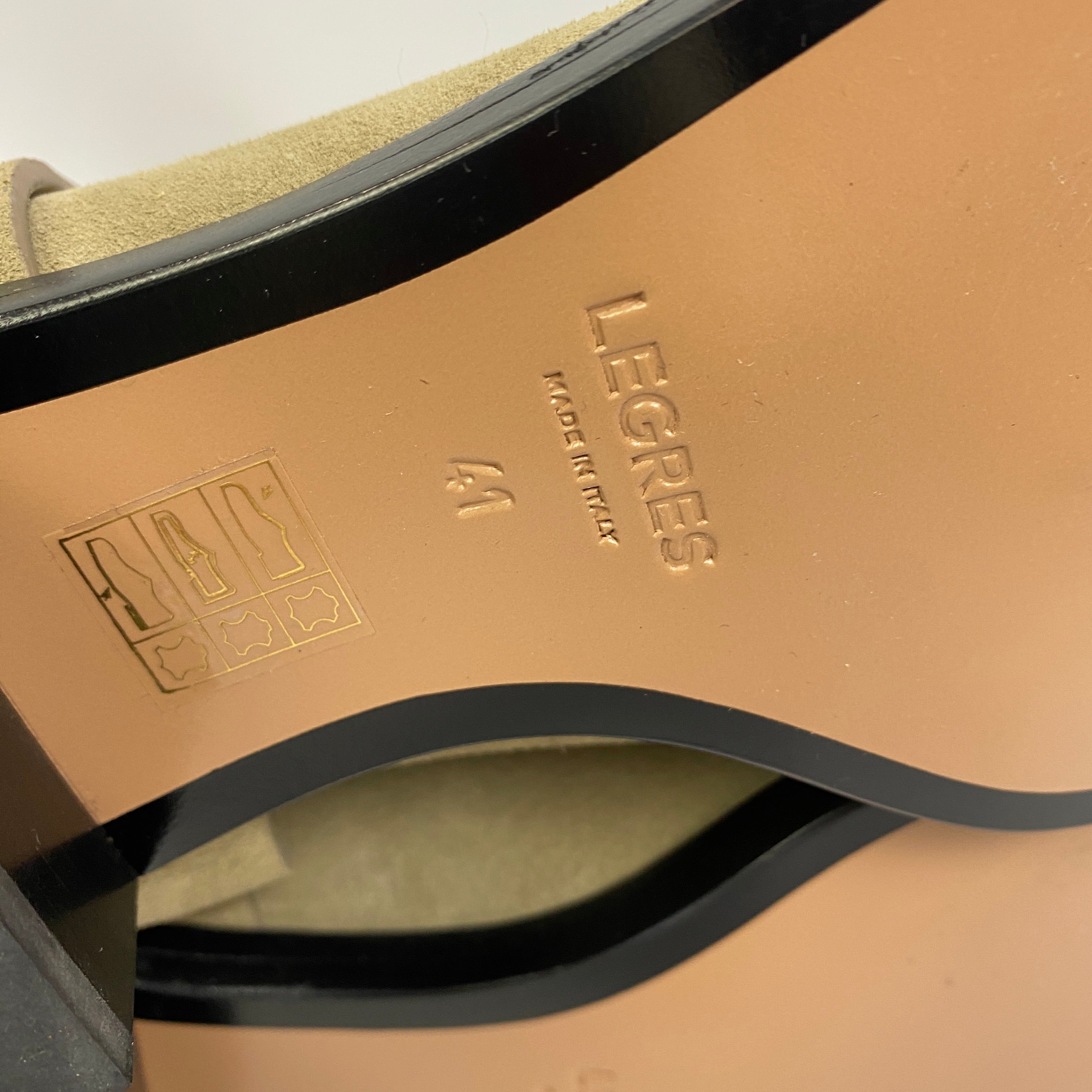 Legres New Sand Suede Riding Boots 41