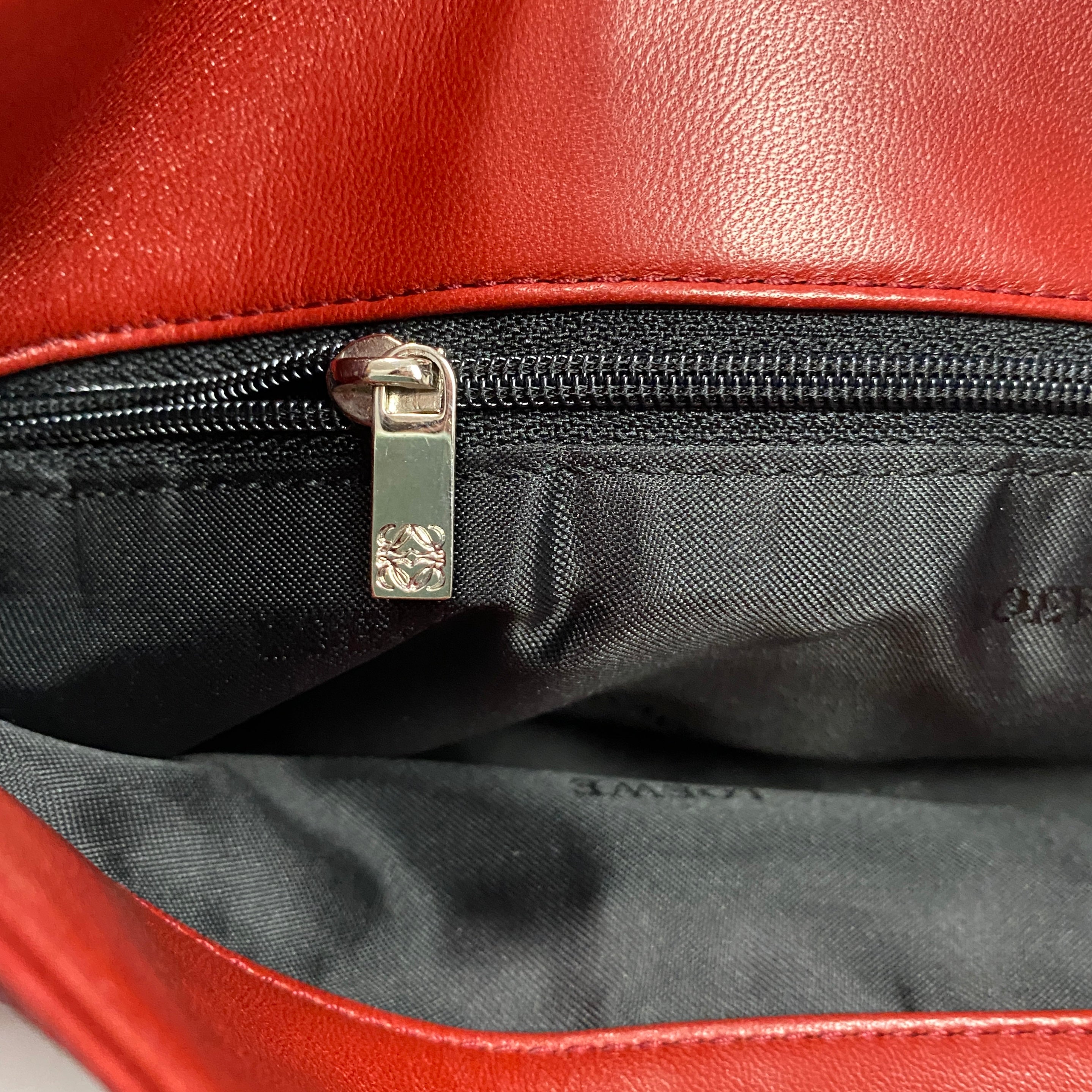 Loewe Ruby Nappa Leather Square Tote Bag