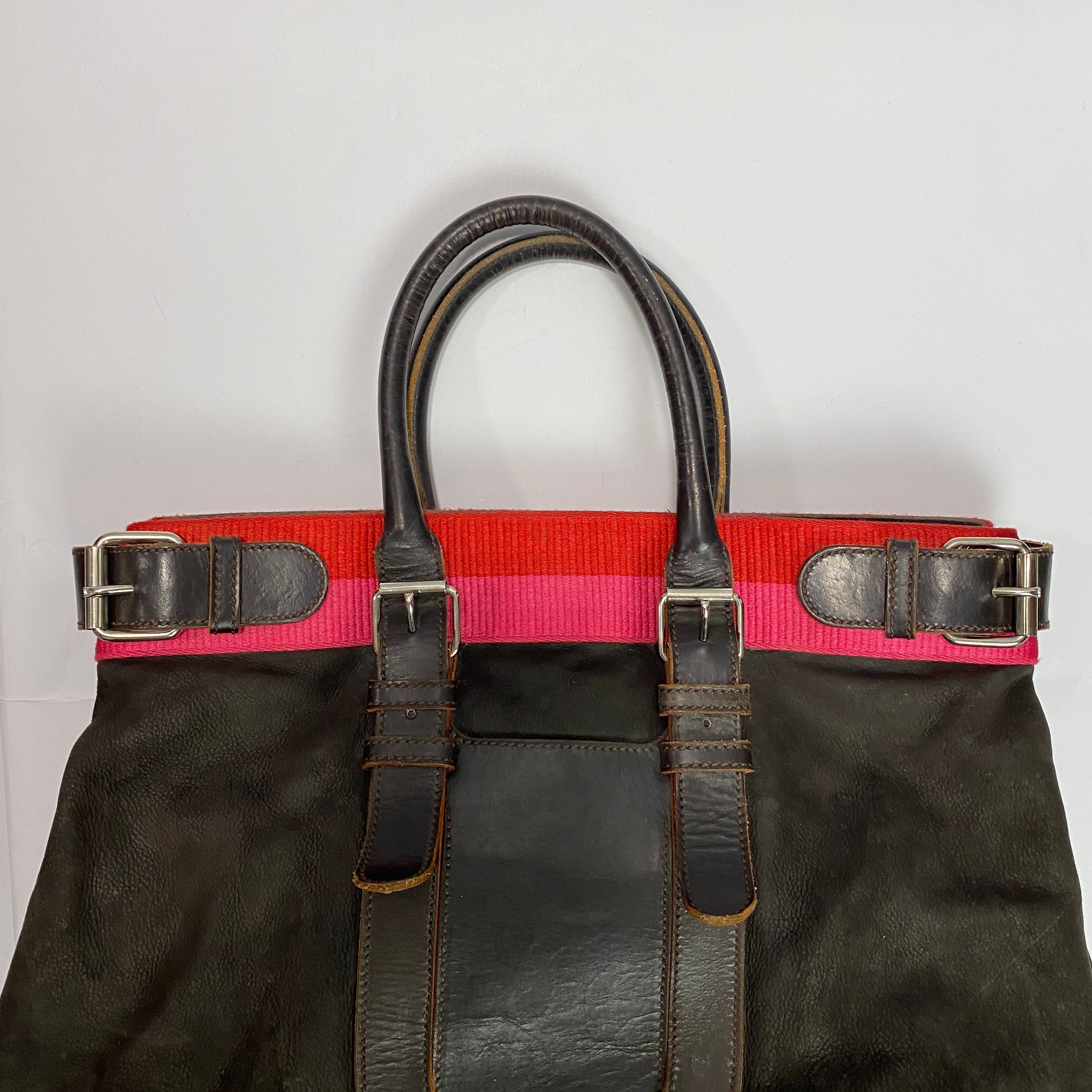 Loewe Bitter Chocolate Nubuck Large Anagram Shoulderbag