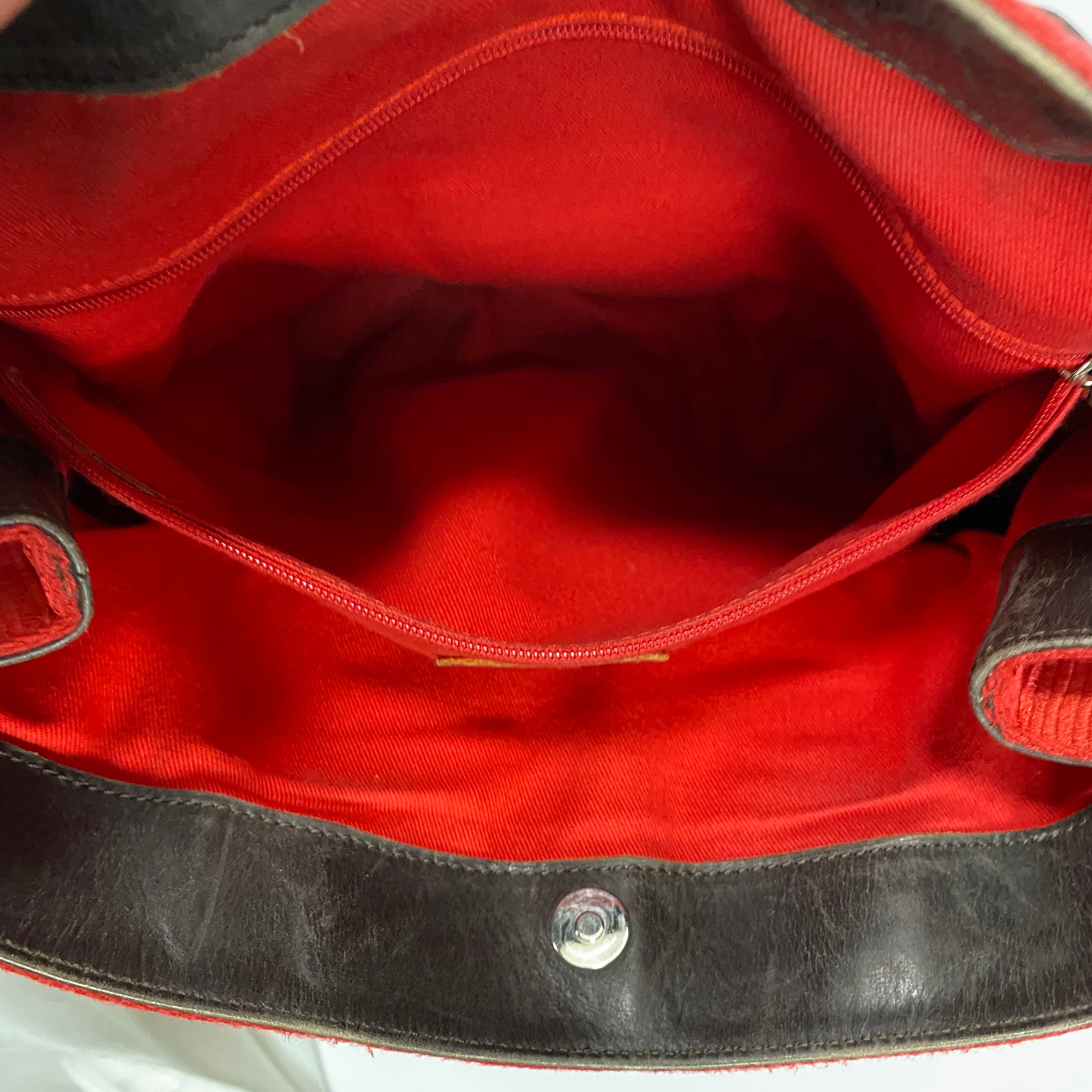 Loewe Bitter Chocolate Nubuck Large Anagram Shoulderbag