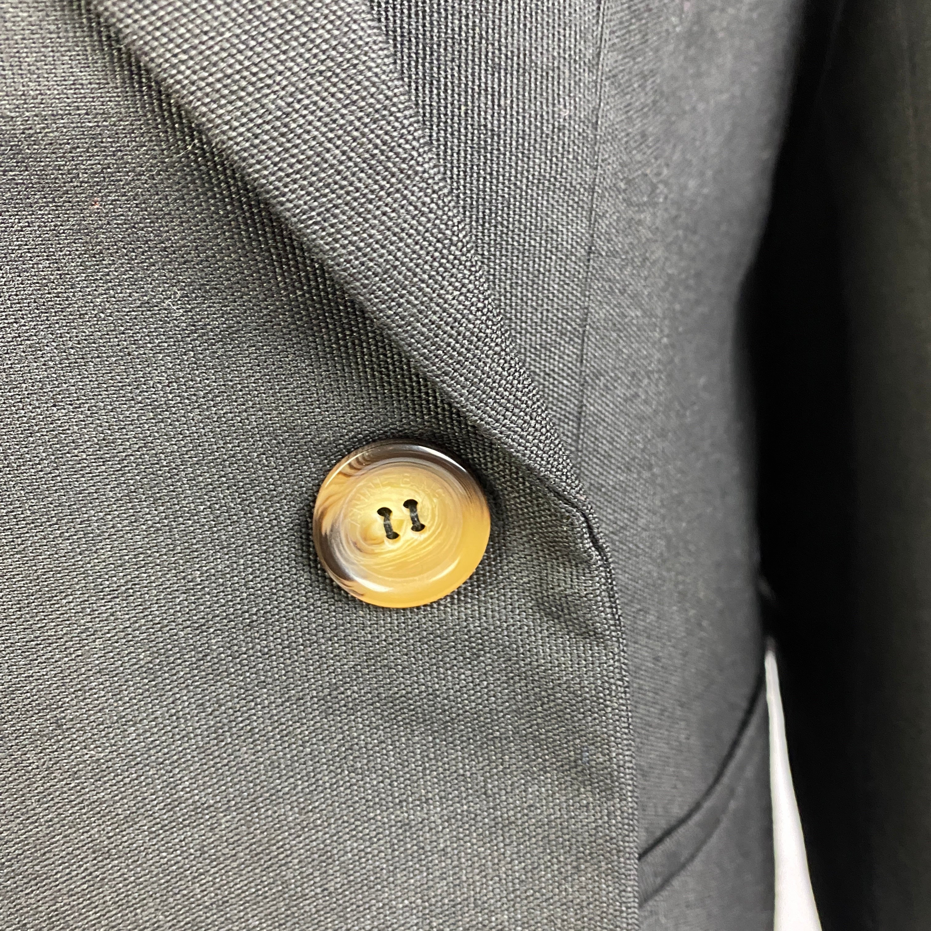 Anine Bing New £435 Black Wool Mix Madeleine Jacket M