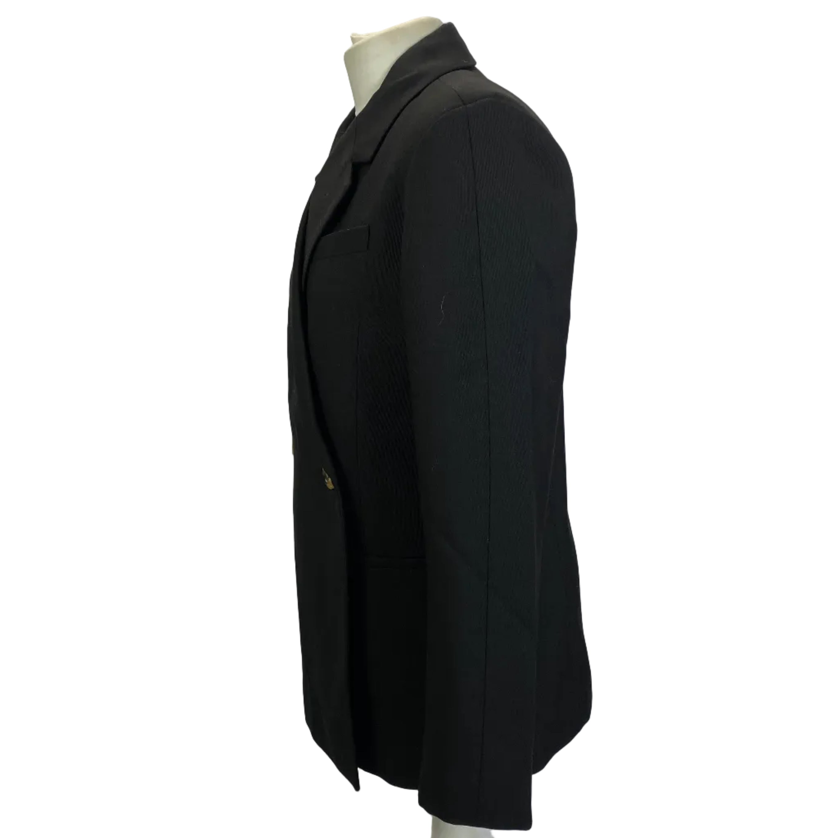 Anine Bing New £435 Black Wool Mix Madeleine Jacket M