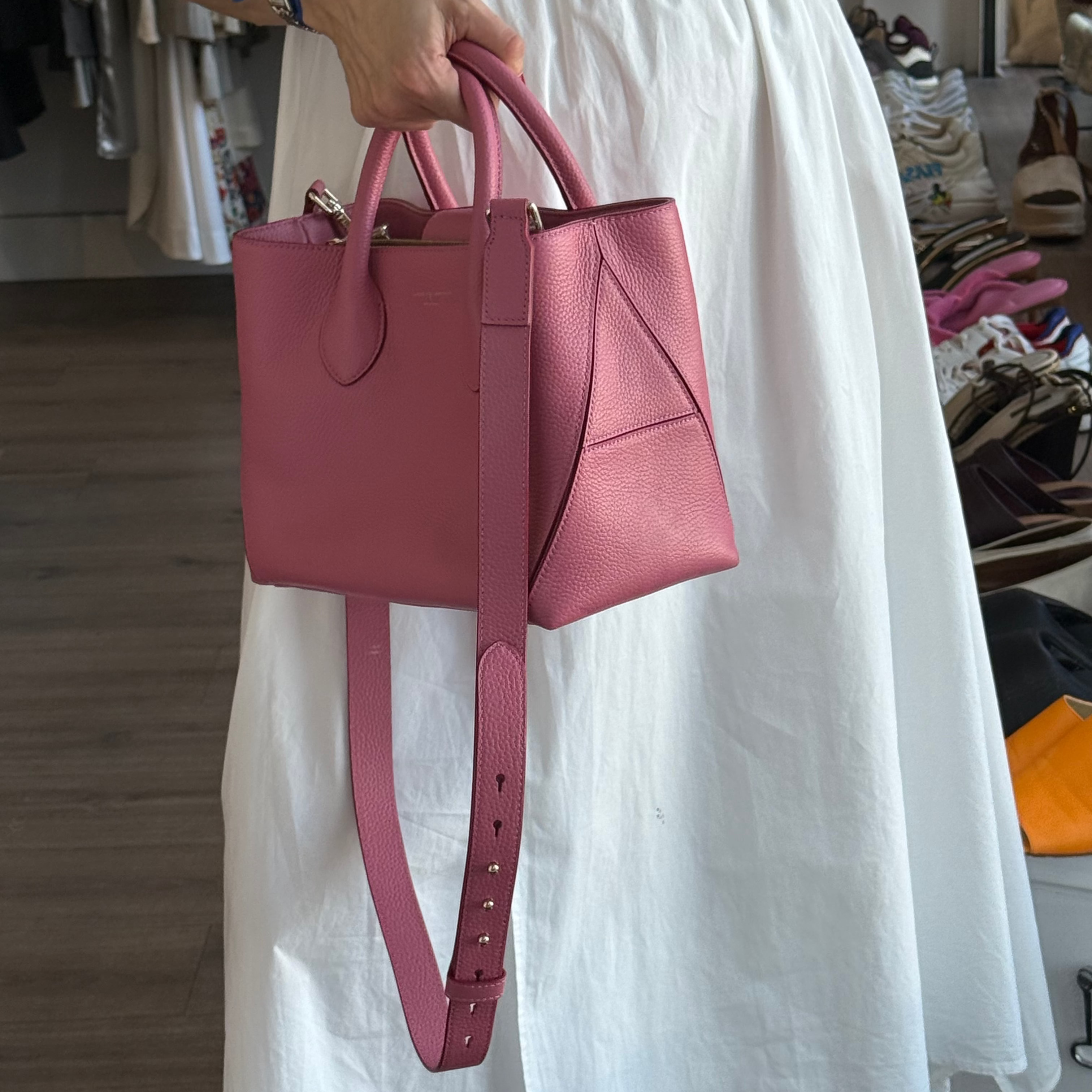 Aspinal of London New Rose Midi London Tote Bag