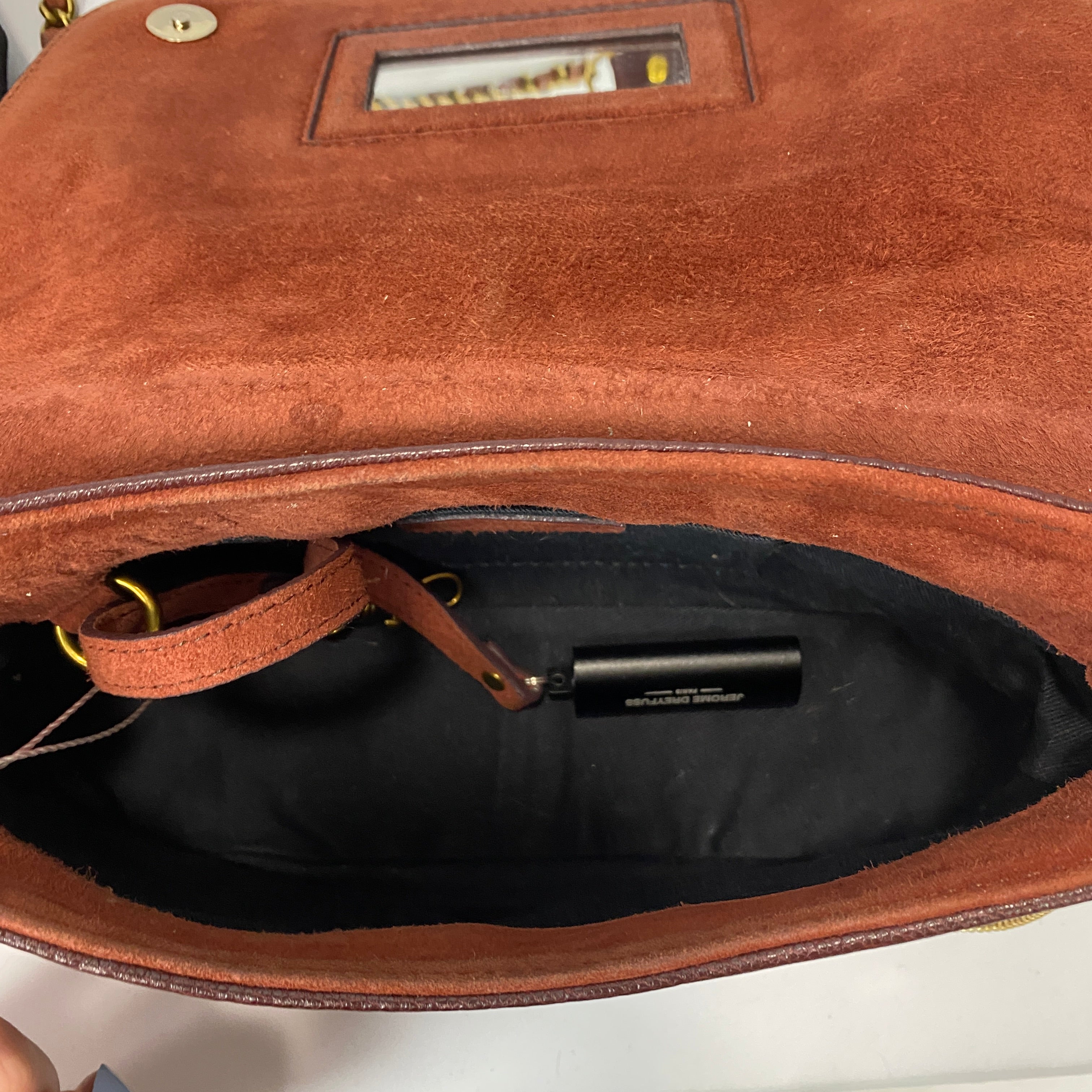 Jerome Dreyfuss Burgundy Small Bobi Crossbody Bag