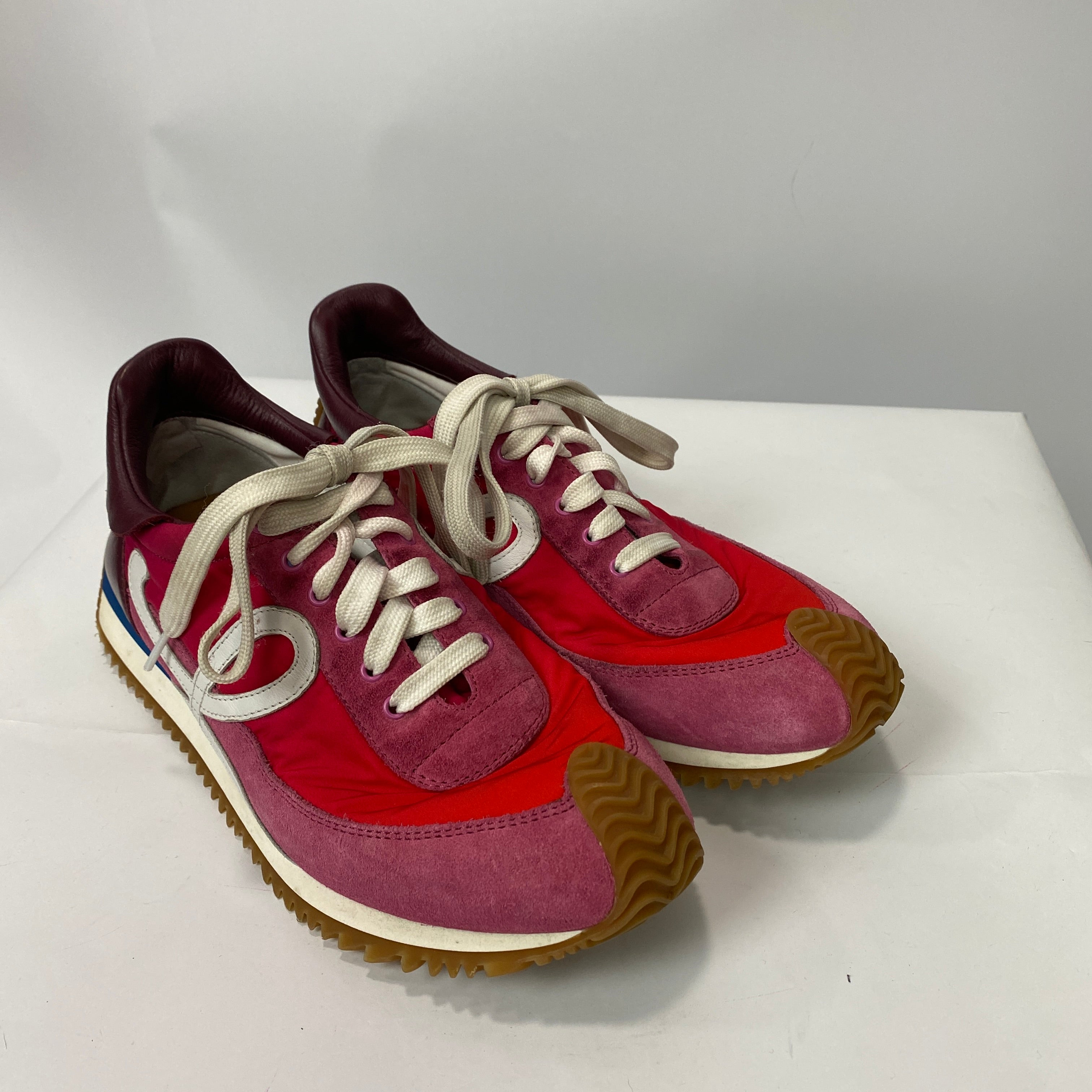 Loewe £625 Pink Flow Runner 2.0 Trainers 39