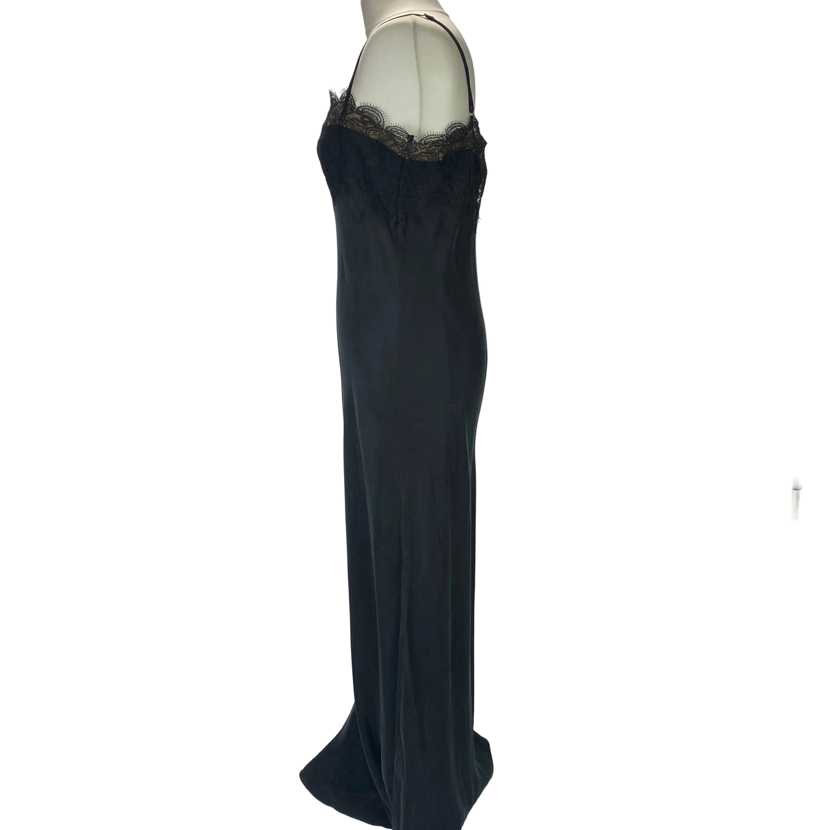 DISSH New £195 Mina Black Cupro Lace Dress M