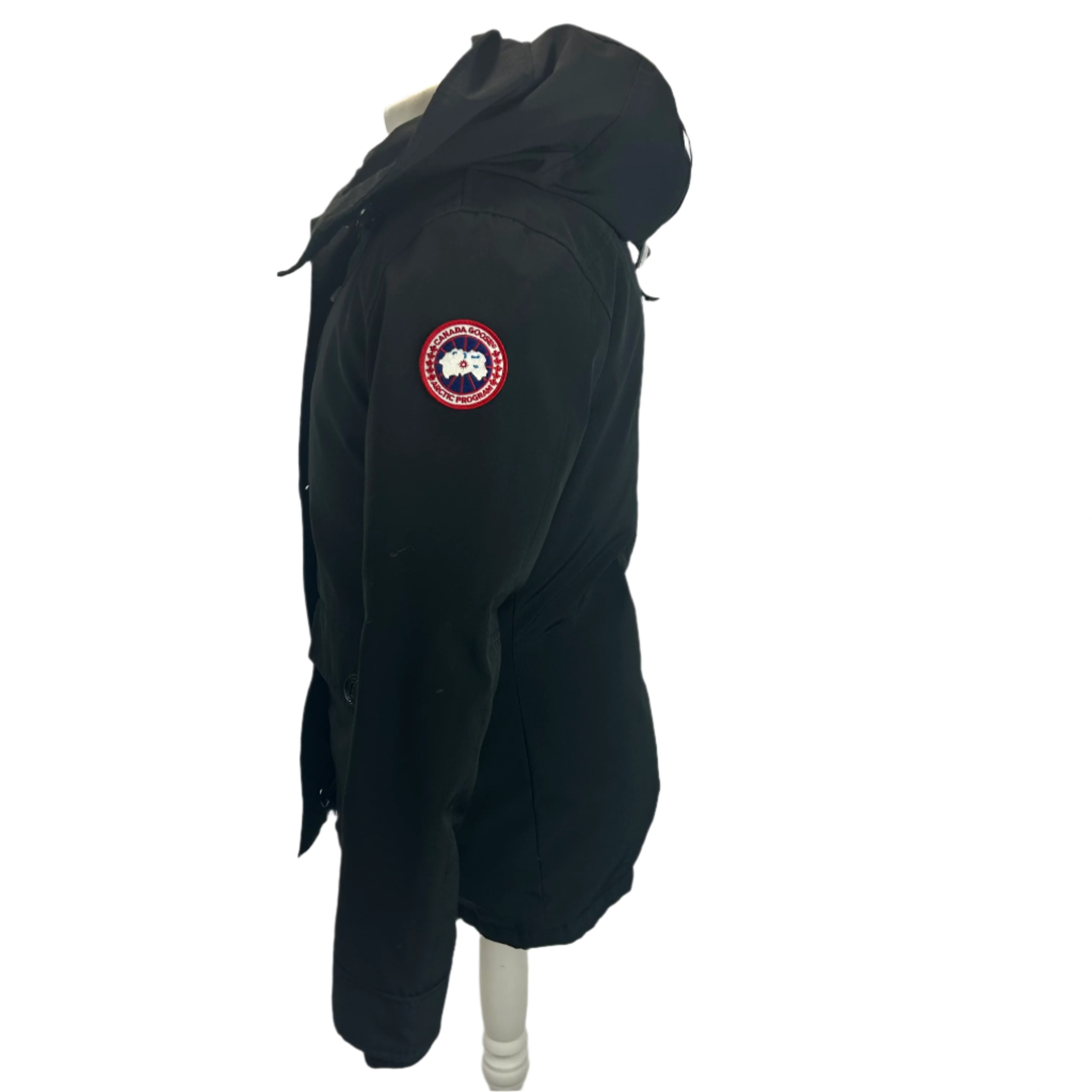 Canada Goose £1325 Black Rossclair Coat M