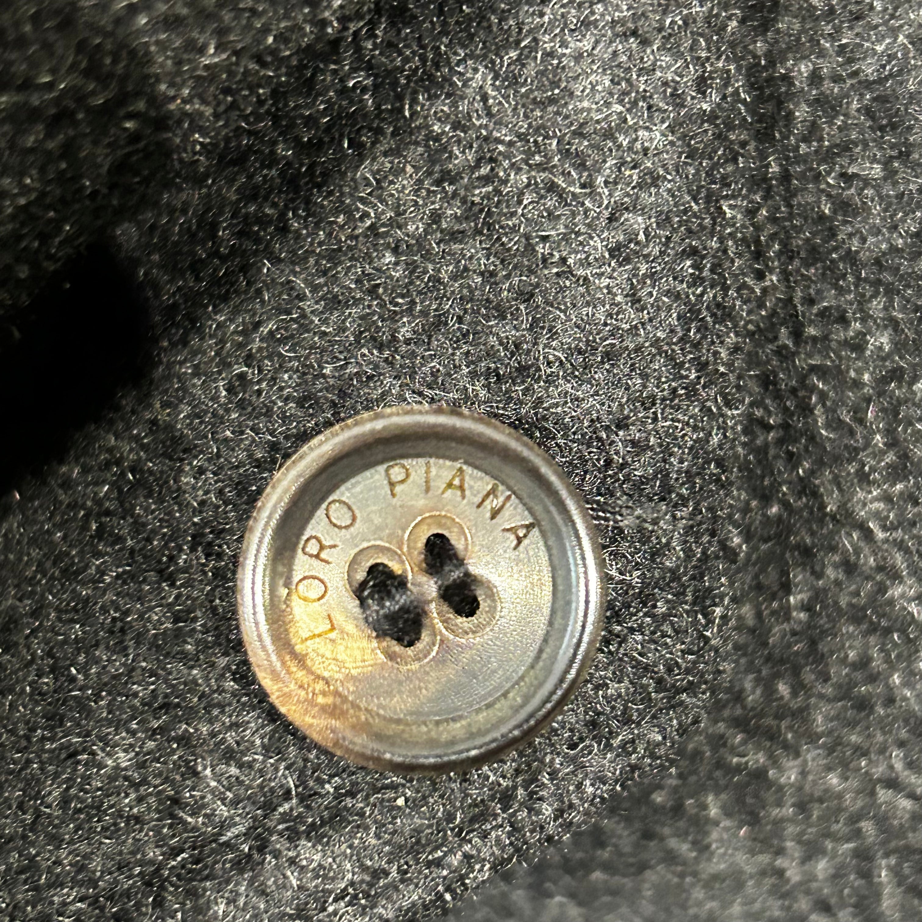 Loro Piana £3000 Charcoal Cashmere & Suede Jacket S