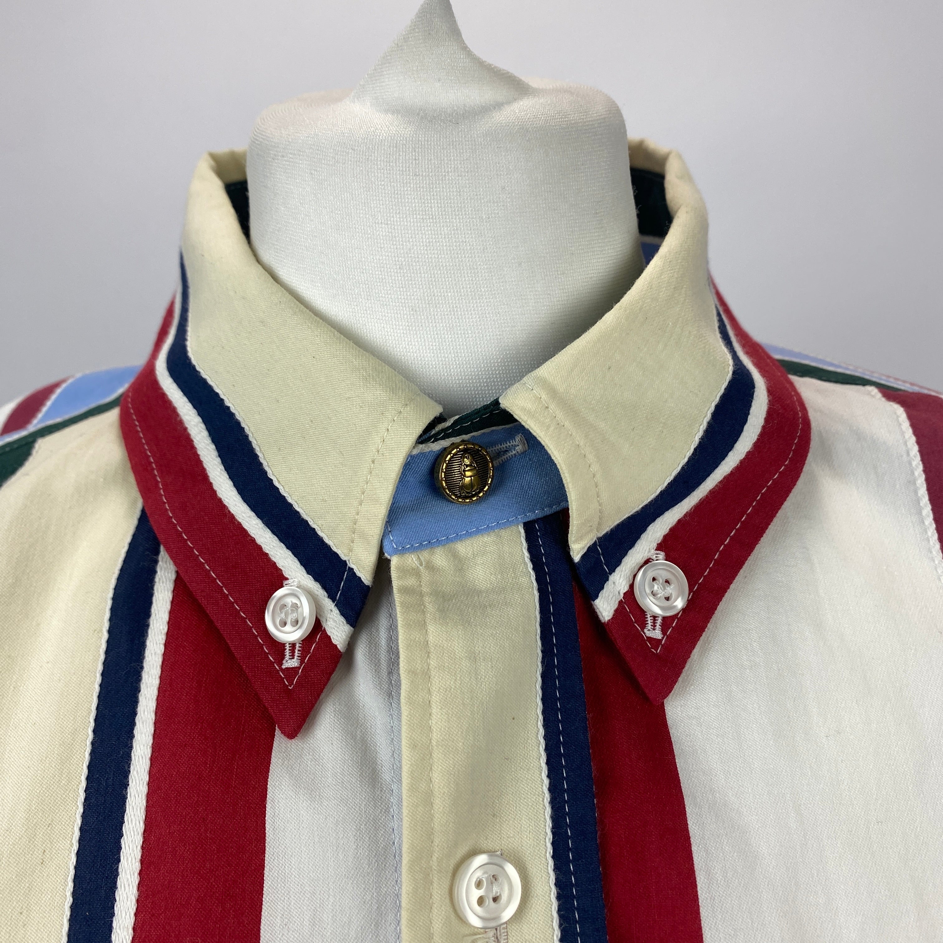 La Double J £490 Stripe Better Than Your BFs Cotton Shirt M