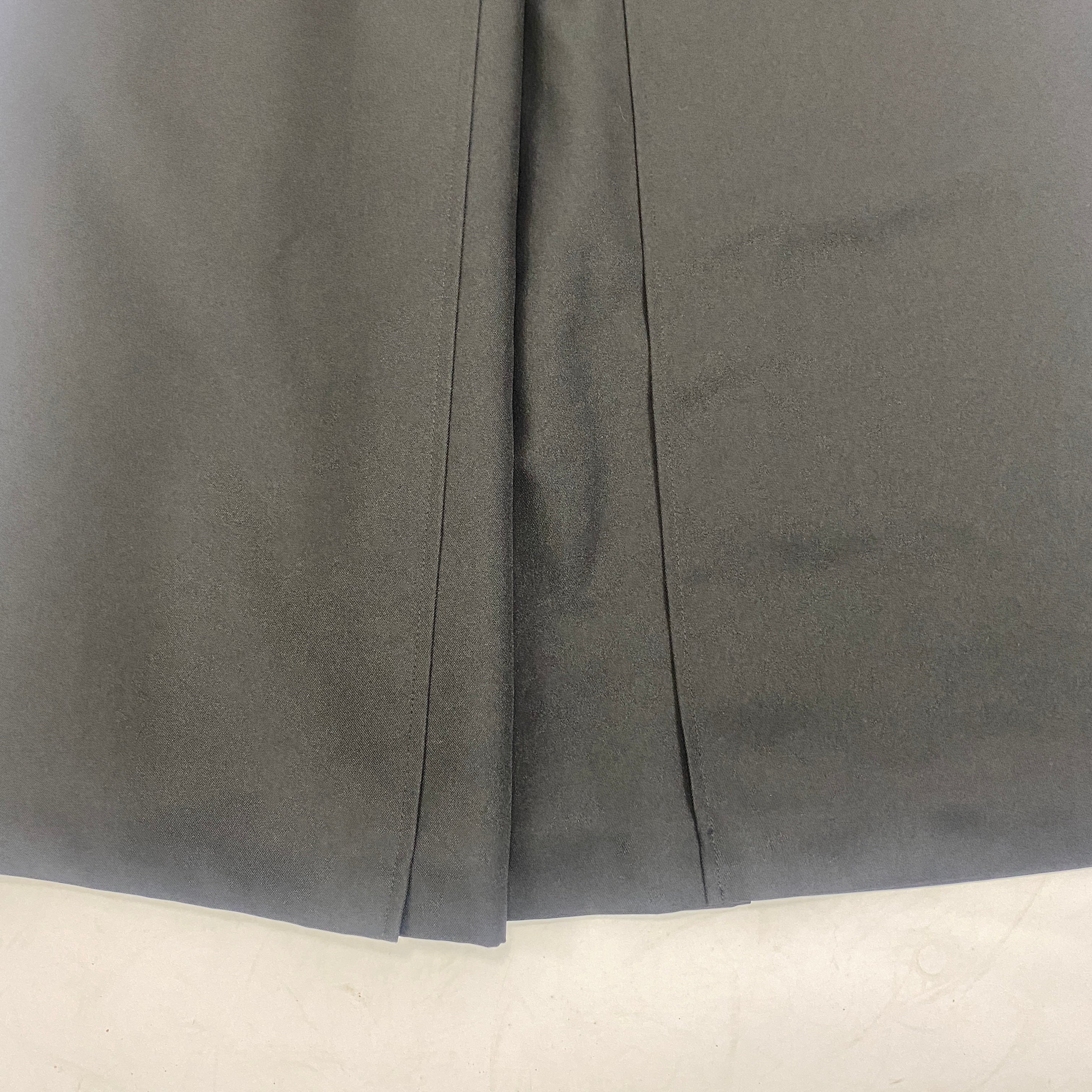 Louis Vuitton New £1600 Black Pleat Wide Leg Crop Pants L