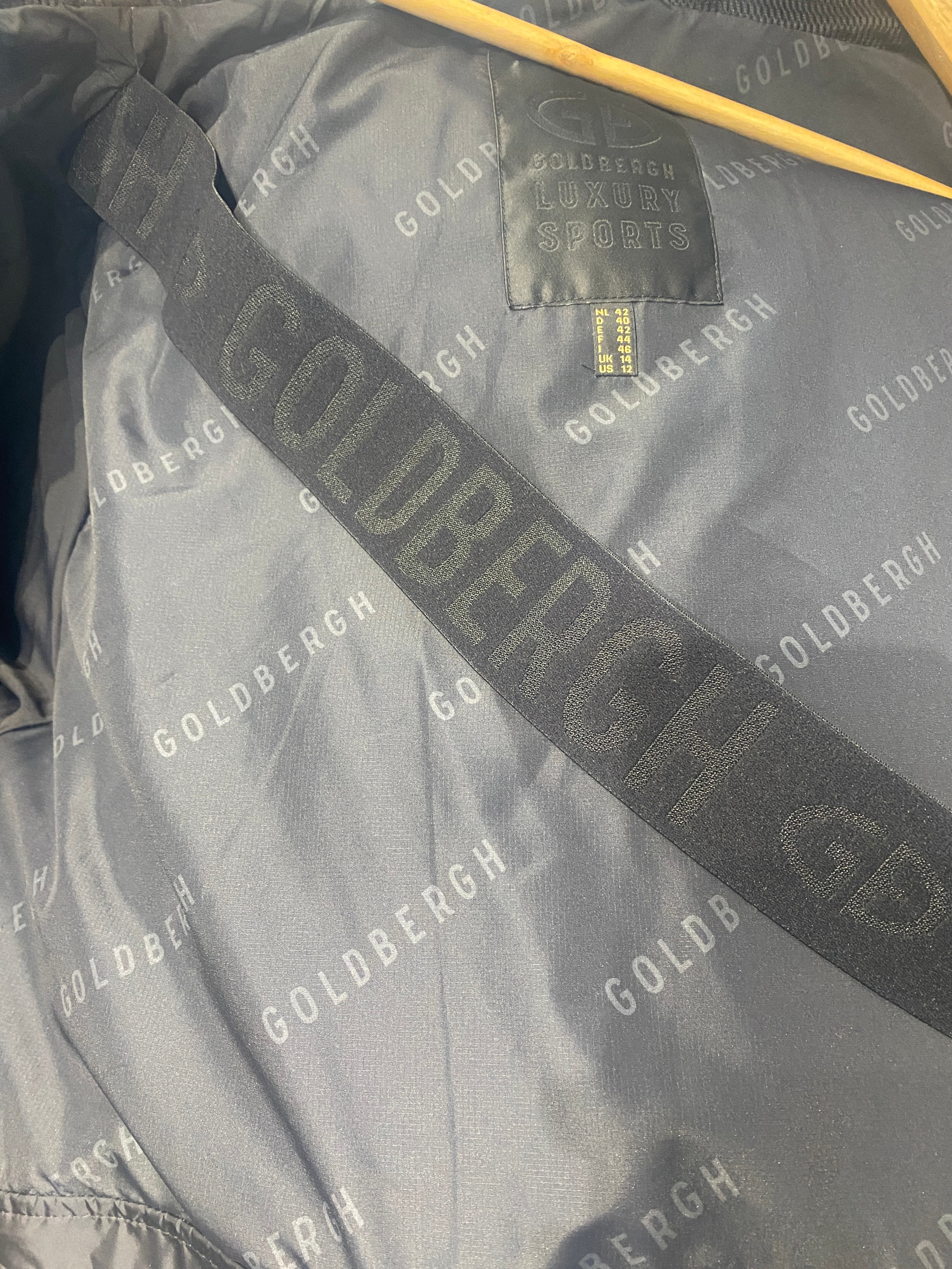 Goldbergh New £550 Black Arleth Ski Jacket L