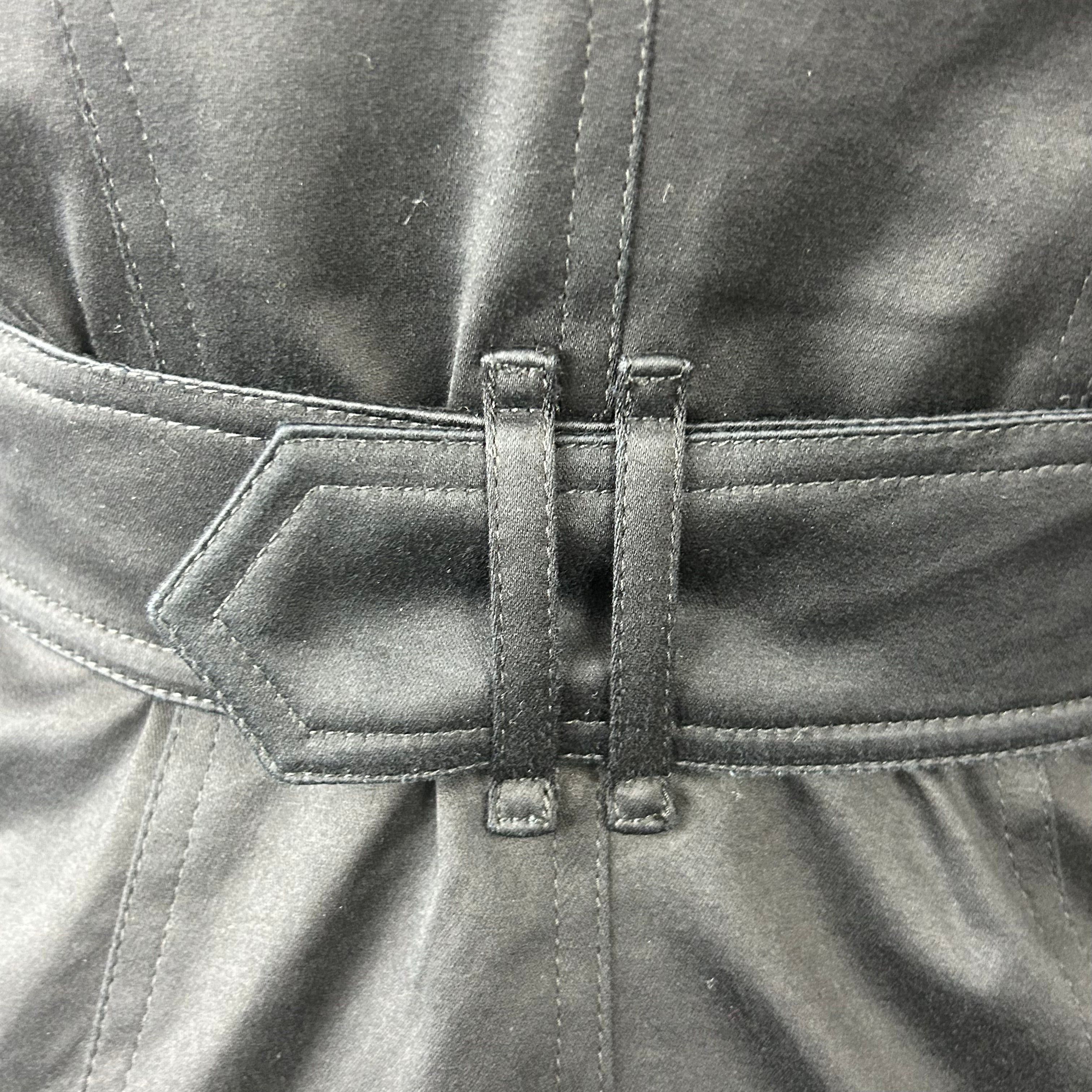 Burberry Brand New £1790 Black Classic Short Kensington Trench Coat XXS