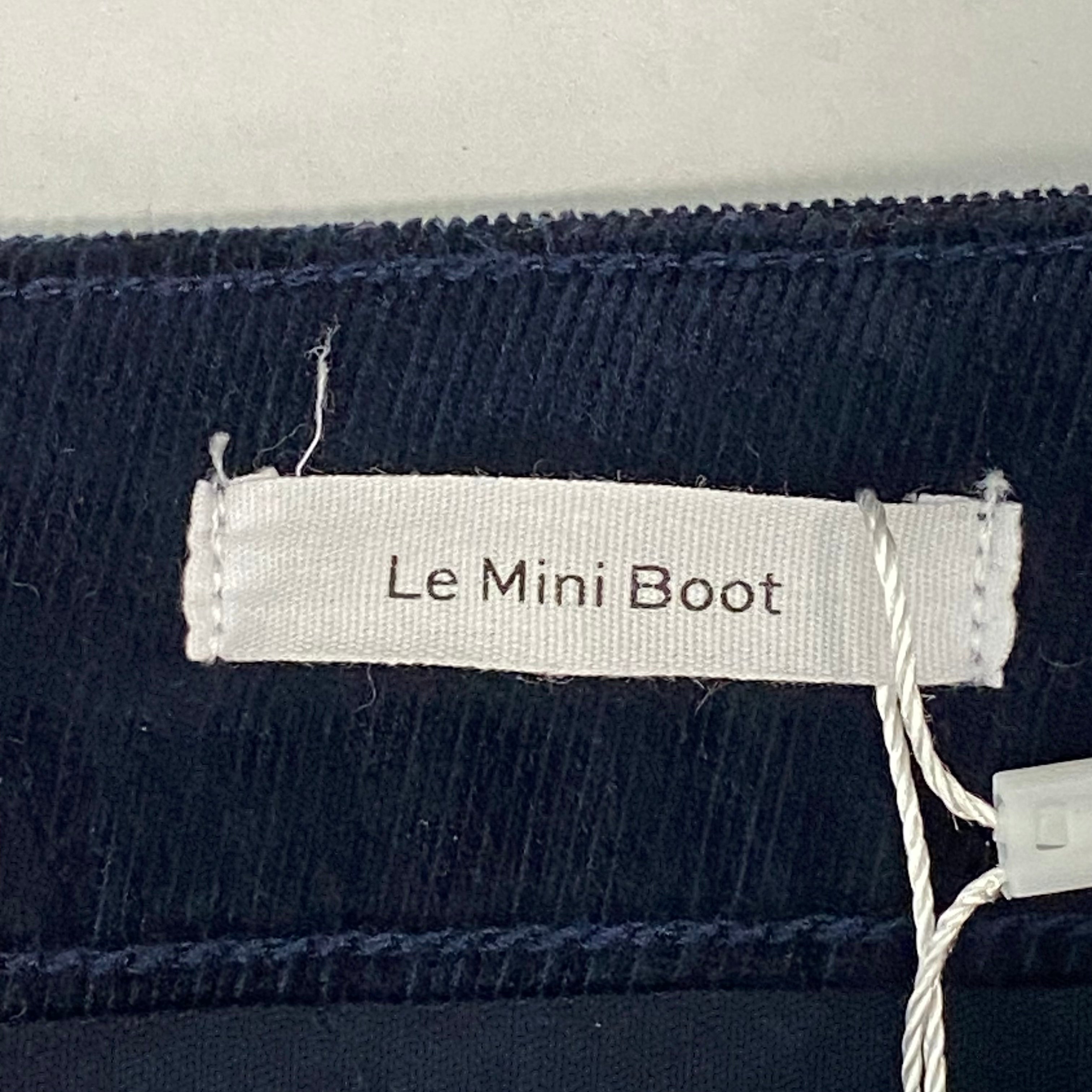 Frame £270 Navy Needlecord Le Mini Boot Jeans 31