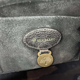 Mulberry Black Embossed Leather Large Heritage Bayswater Bag