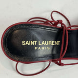 Saint Laurent £595  Hot Red Hawaii Paris 75 Sandals 38.5