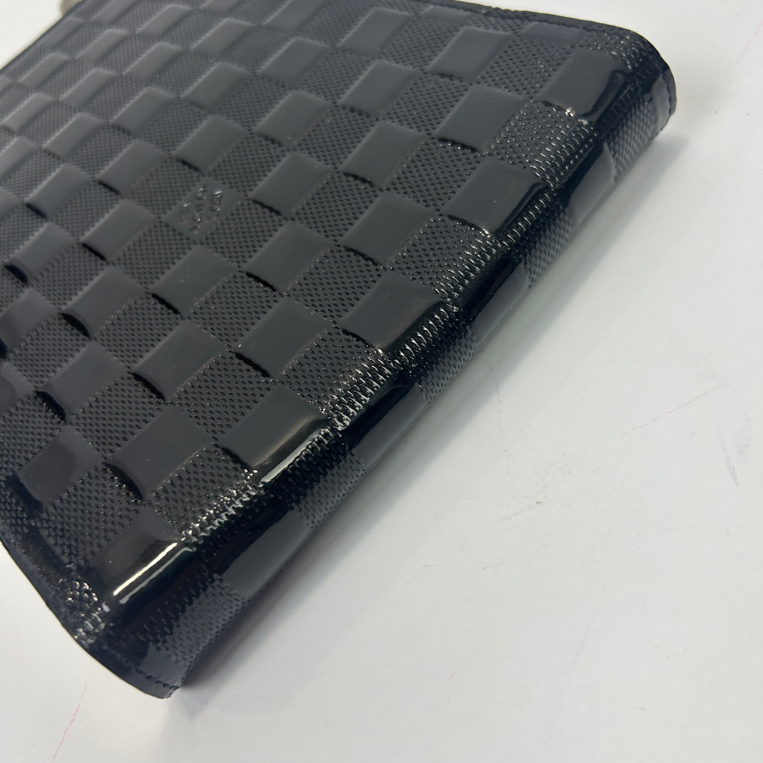 Louis Vuitton Vintage Black Daimer Ange GM Evening Bag
