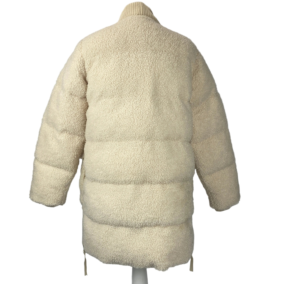 Varley New Cream Wynn Sherpa Puffer Coat XS