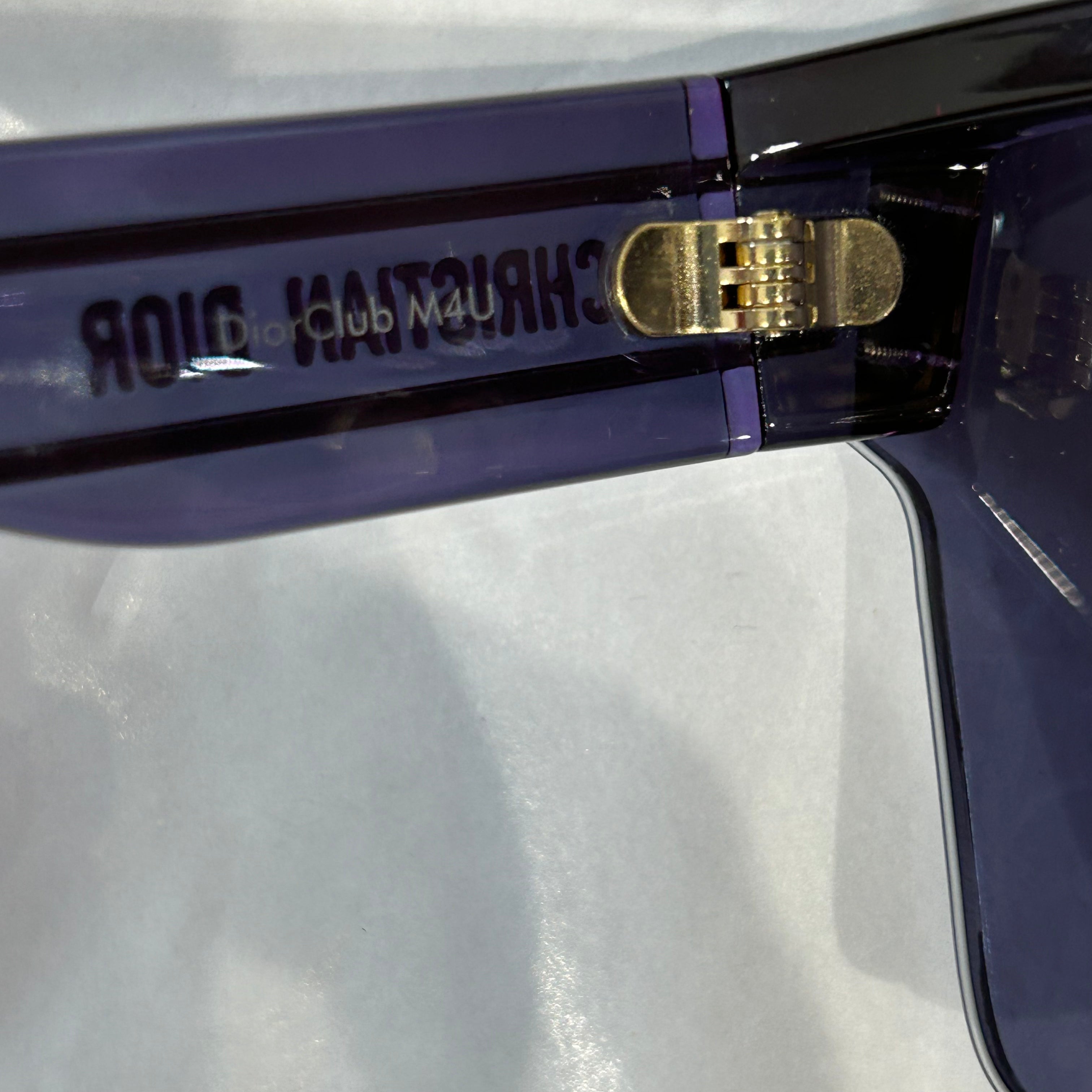 Dior Brand New £520 Black Oblique Mask Sunglasses CD40090U