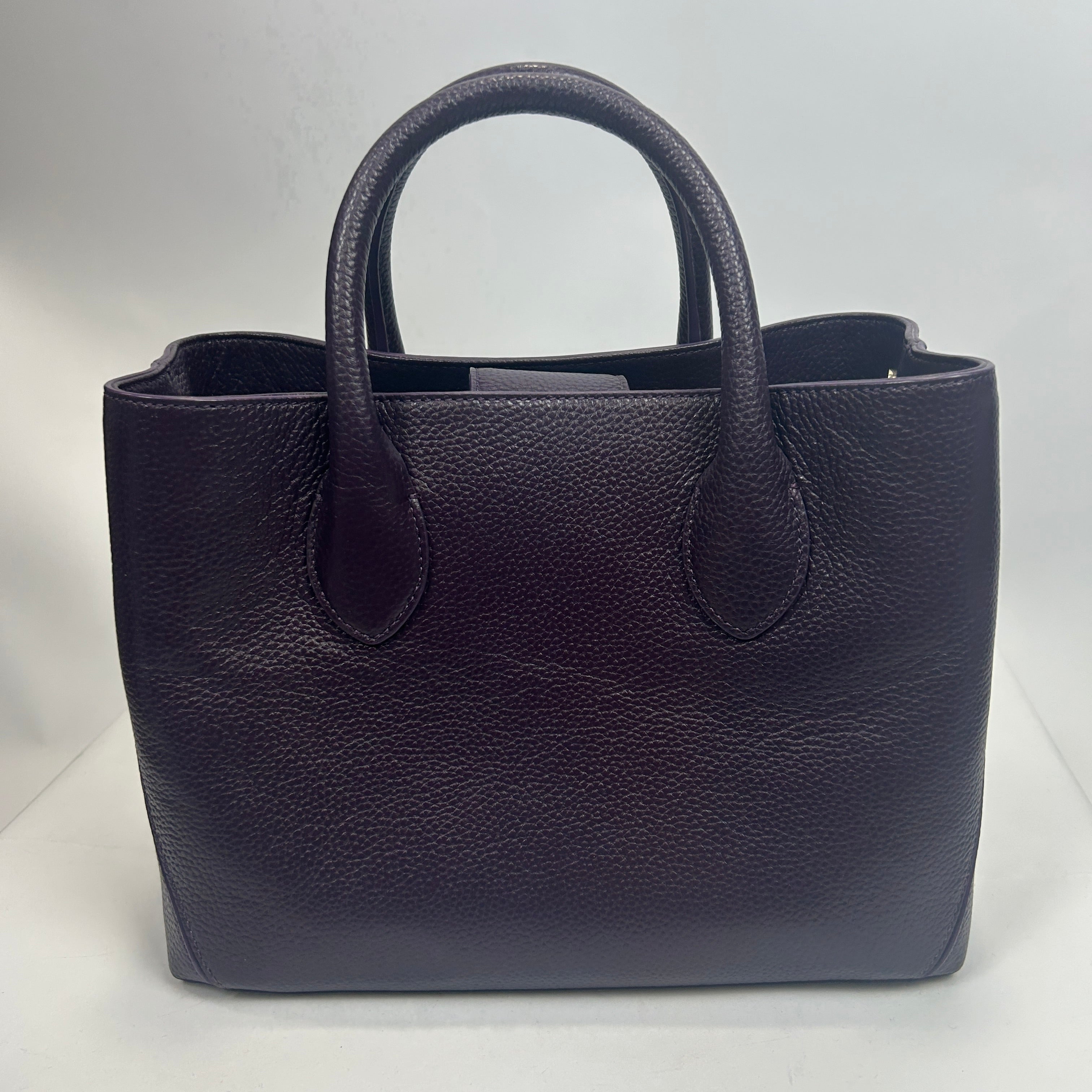 Aspinal of London New Purple Midi London Tote Bag