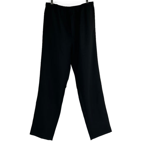 Acne Studios Brand New £330 Black Wool & Mohair Pull-On Pants XL