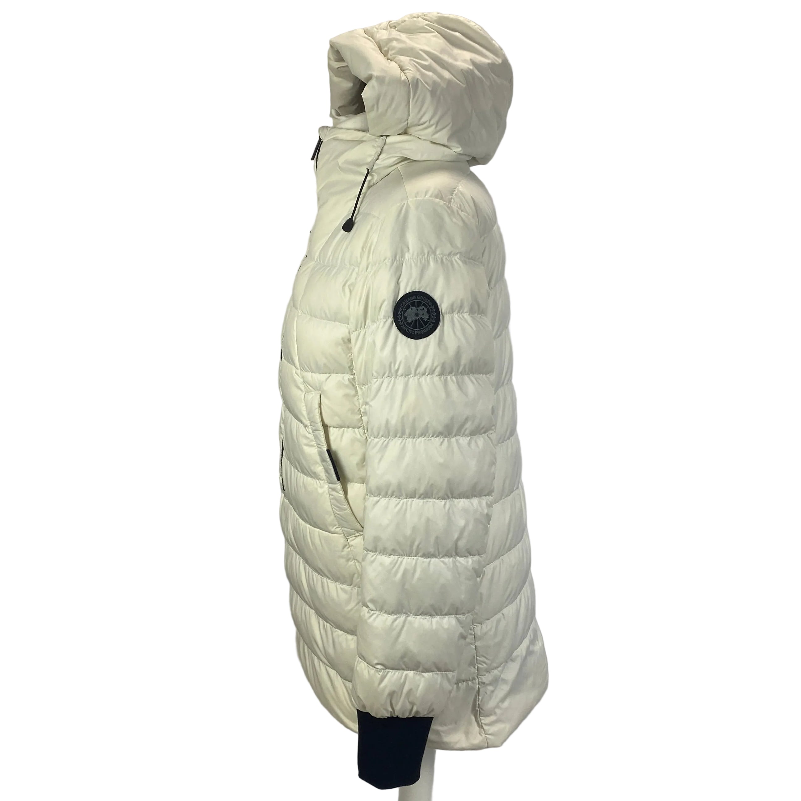 Canada Goose £750 Ivory Down Pullover Packable Jacket S