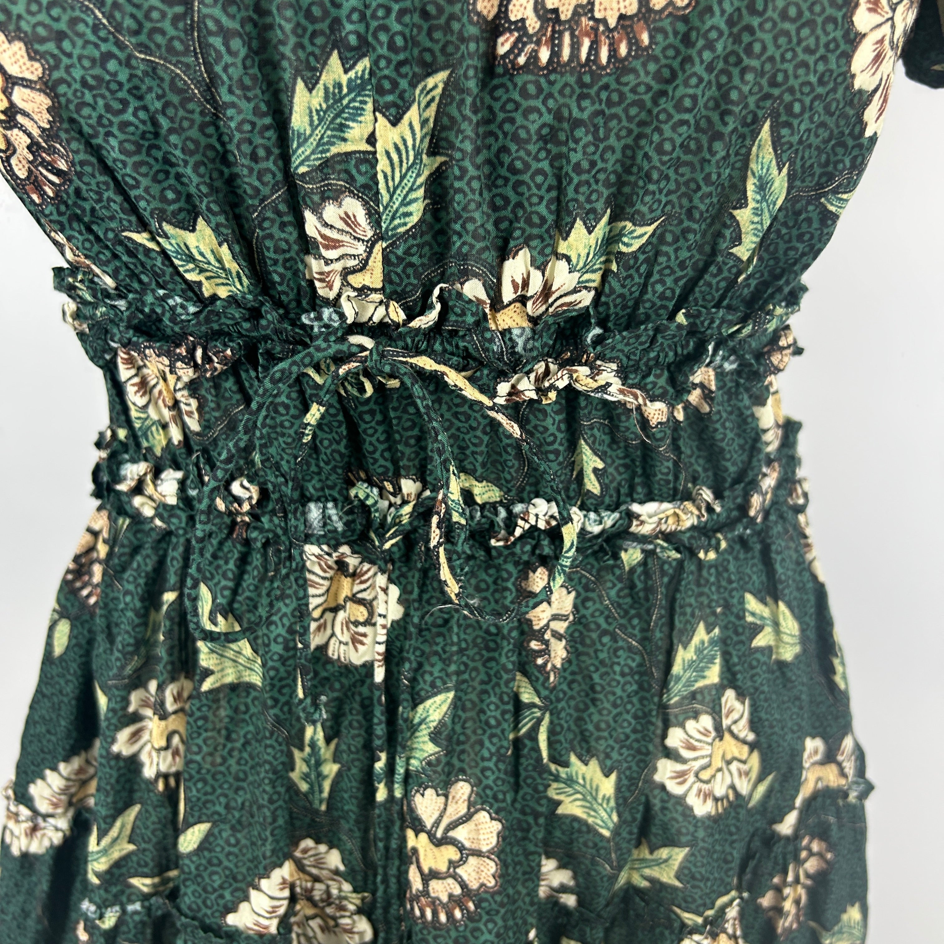 Ulla Johnson £510 Ivy Floral Cotton Mix Dress XS