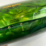 Cult Gaia Rare Green Pearlised Resin Green Clutch Bag