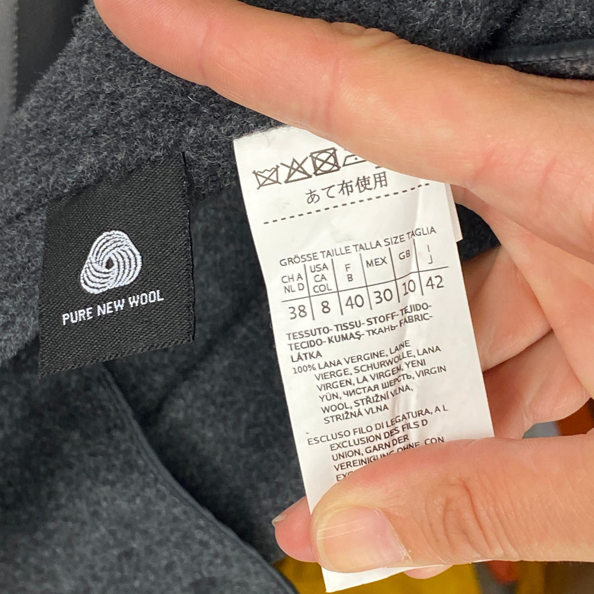 Weekend Max Mara Charcoal Wool Sleeveless Coat S