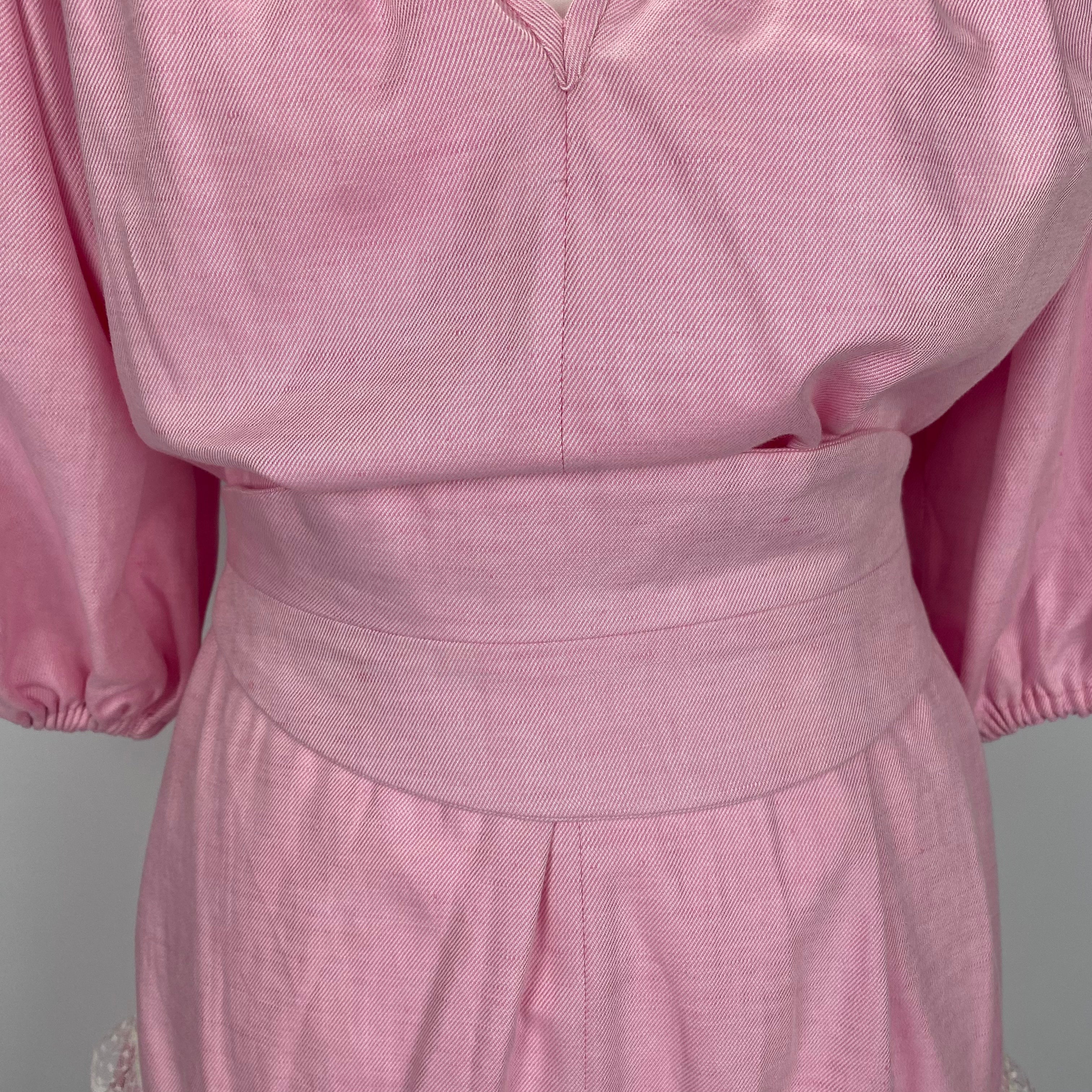 Anna Mason Sorbet Cotton Bardot Dress XS/S