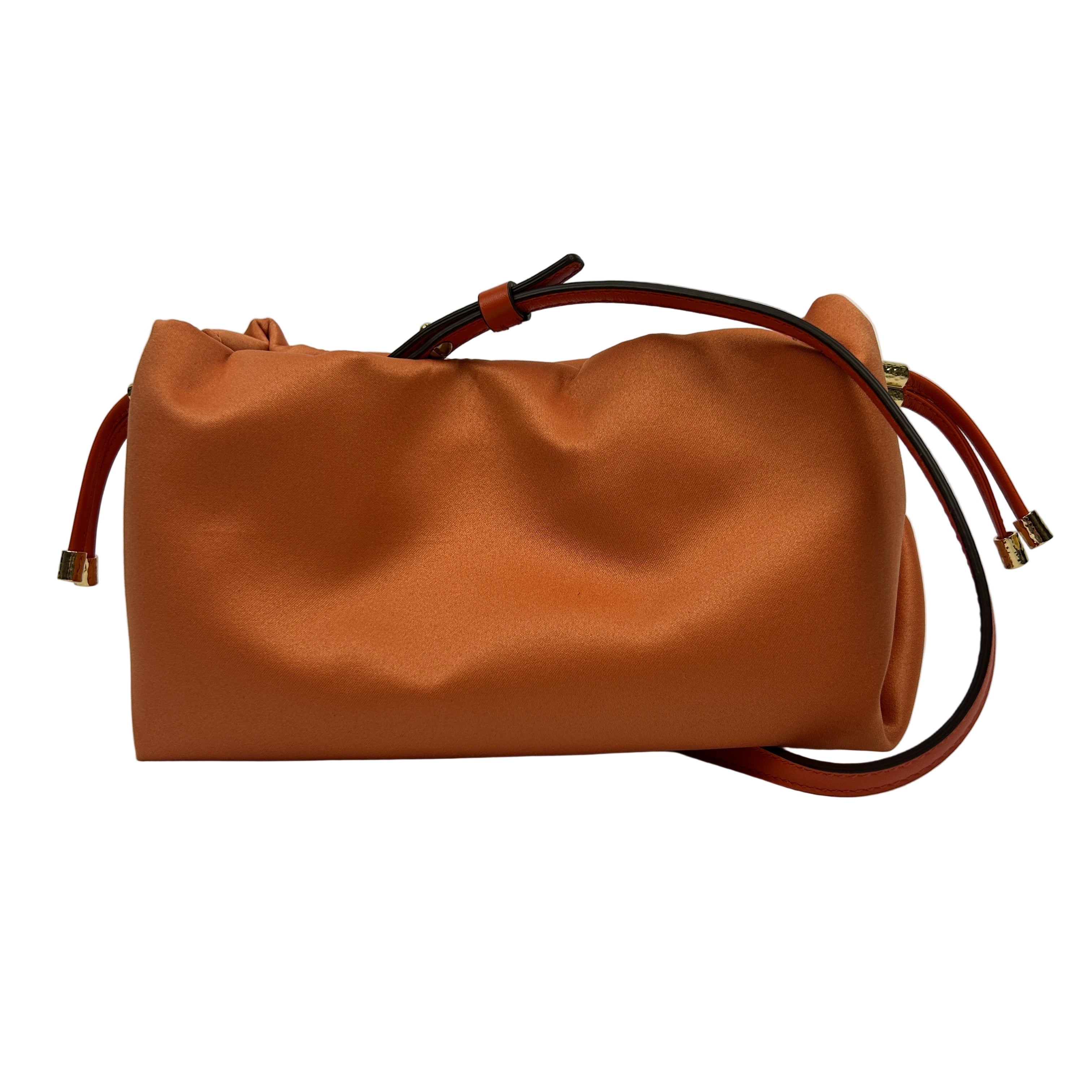 Ulla Johnson New £780 Orange Remy Mini Soft Crossbody Bag/Clutch