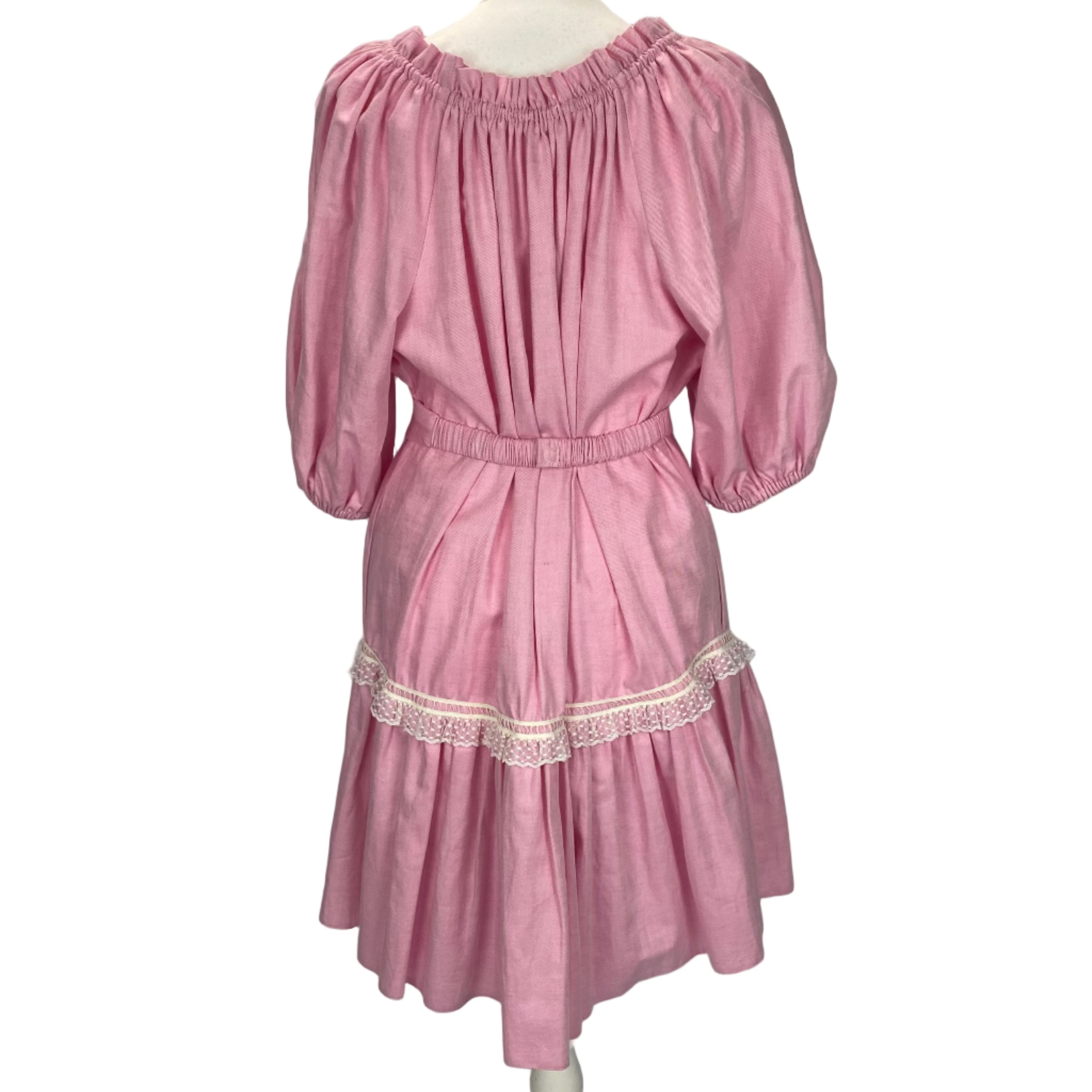 Anna Mason Sorbet Cotton Bardot Dress XS/S