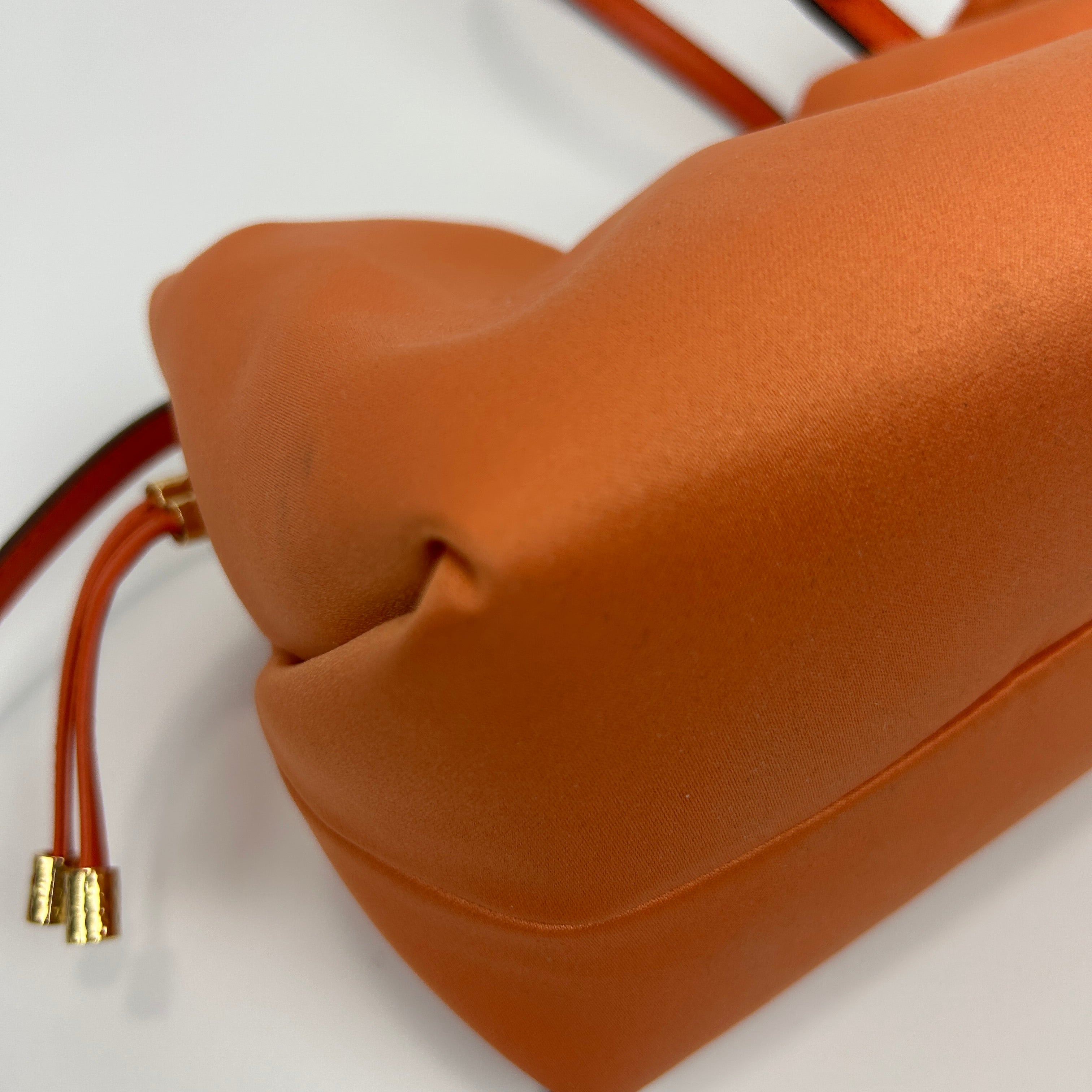 Ulla Johnson New £780 Orange Remy Mini Soft Crossbody Bag/Clutch