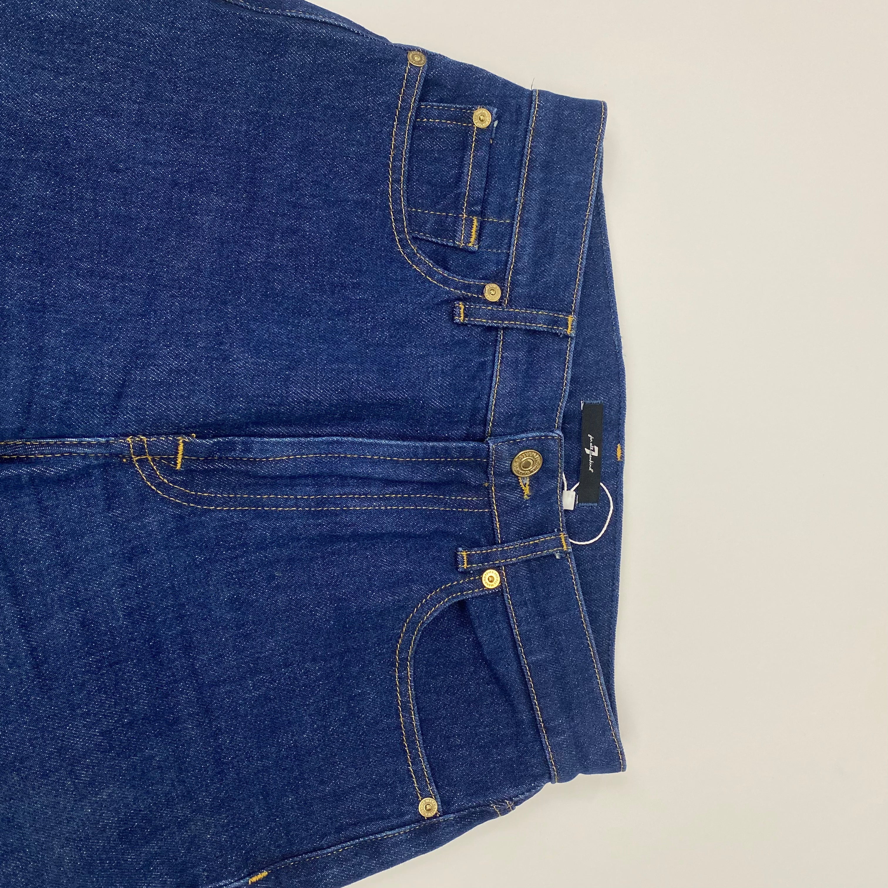 7 For All Mankind New £200 Logan Stovepipe Crop Jeans 27