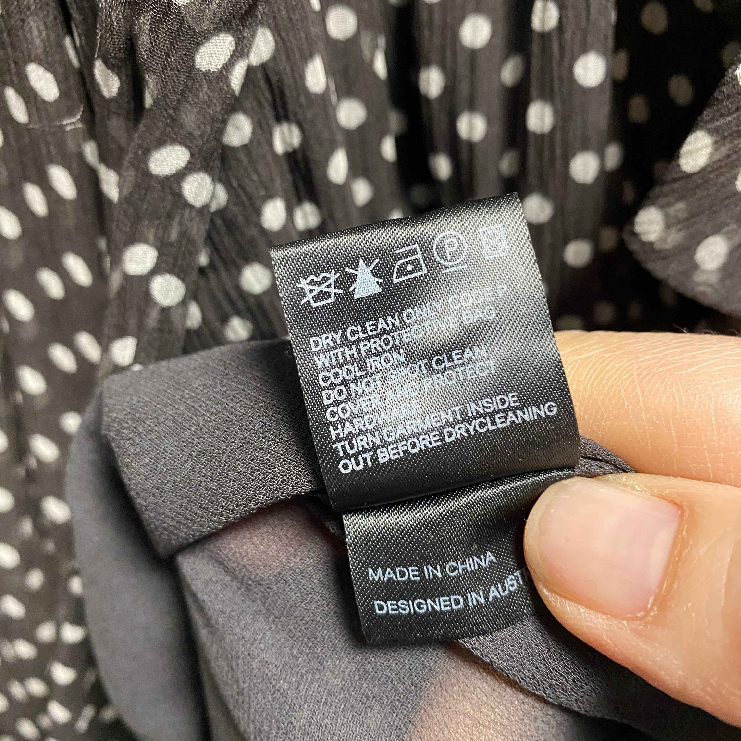 Zimmermann Smoke Polkadot Silk Chiffon Playsuit XS
