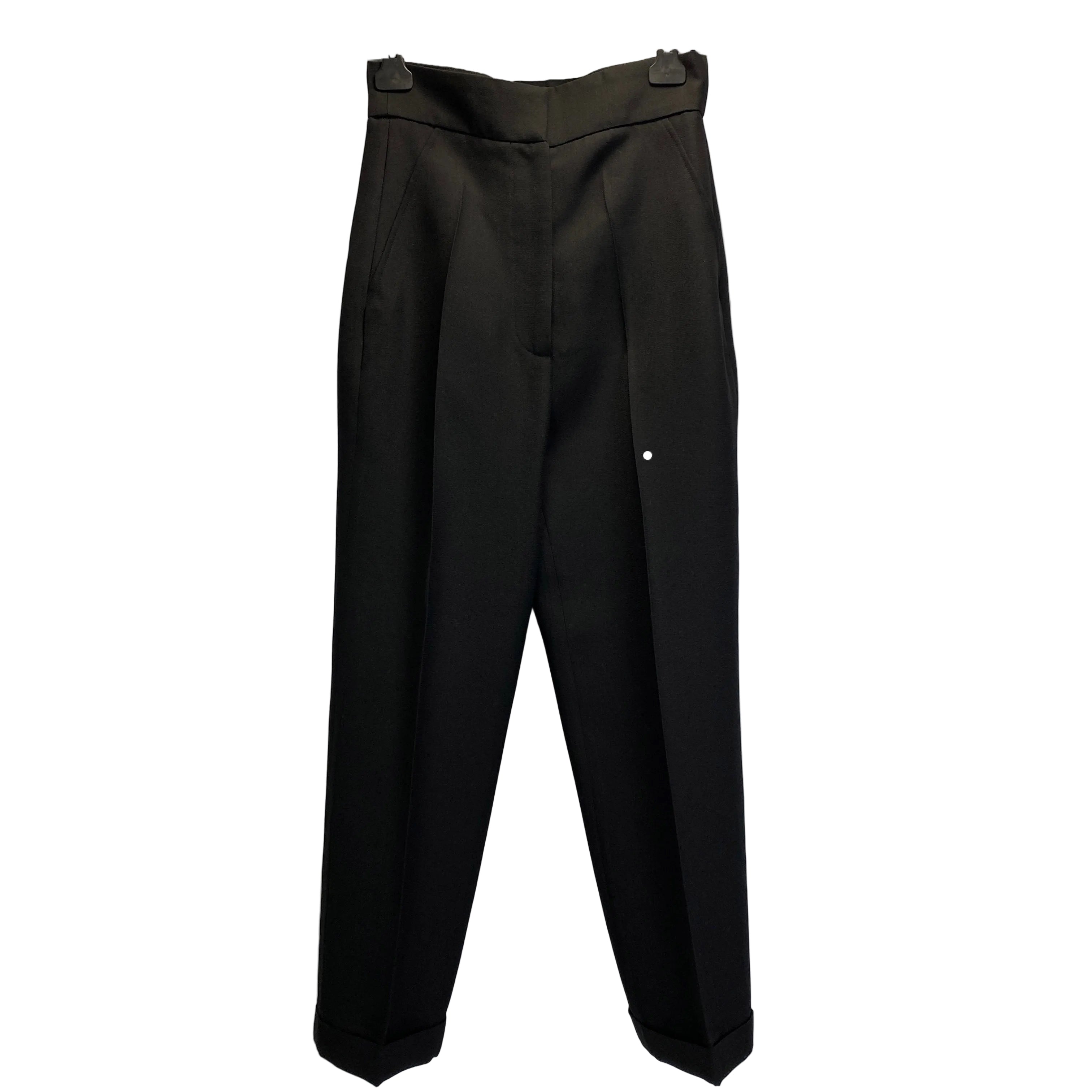 Jacquemus Black Le Souk Crop Smart Pants XXS
