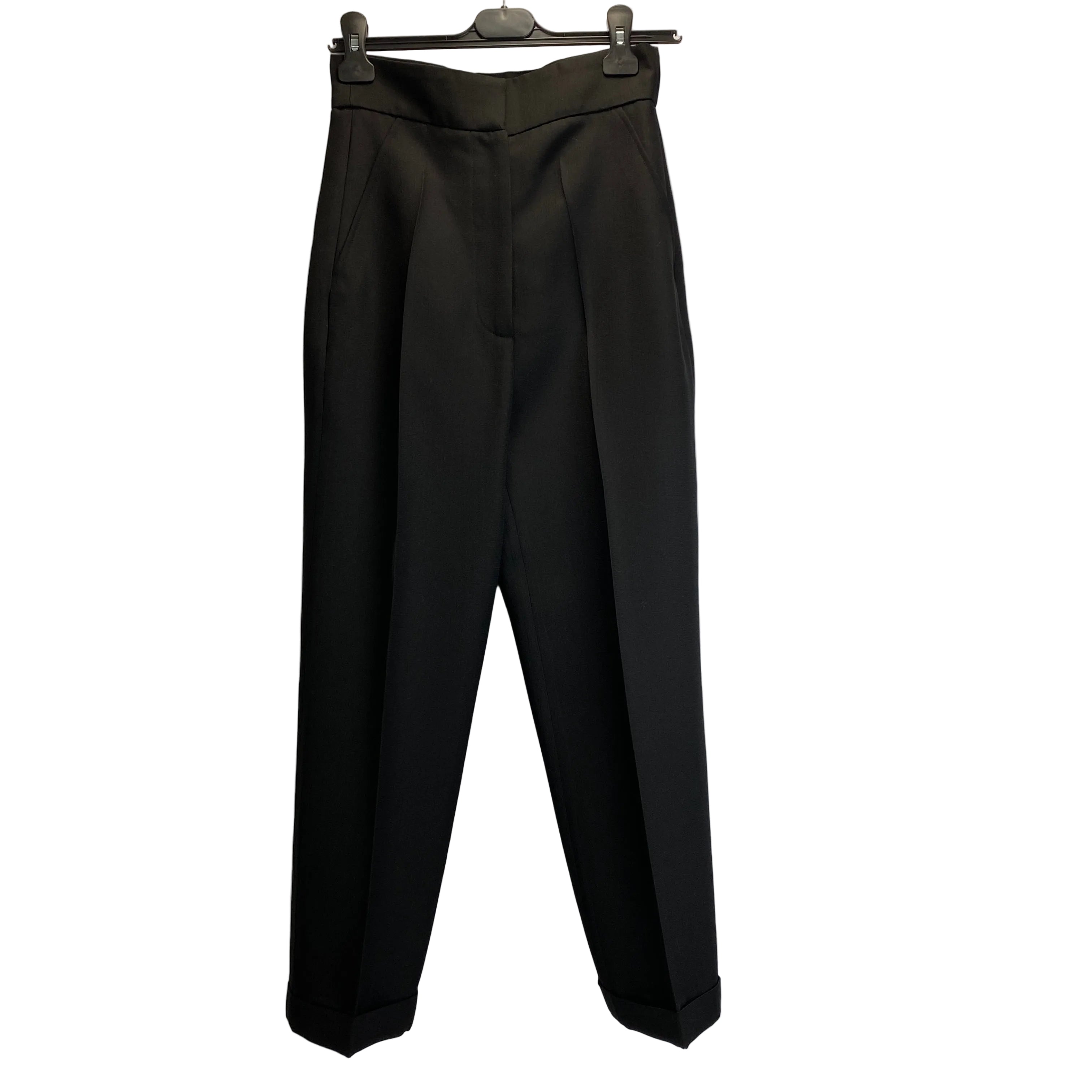 Jacquemus Black Le Souk Crop Smart Pants XXS