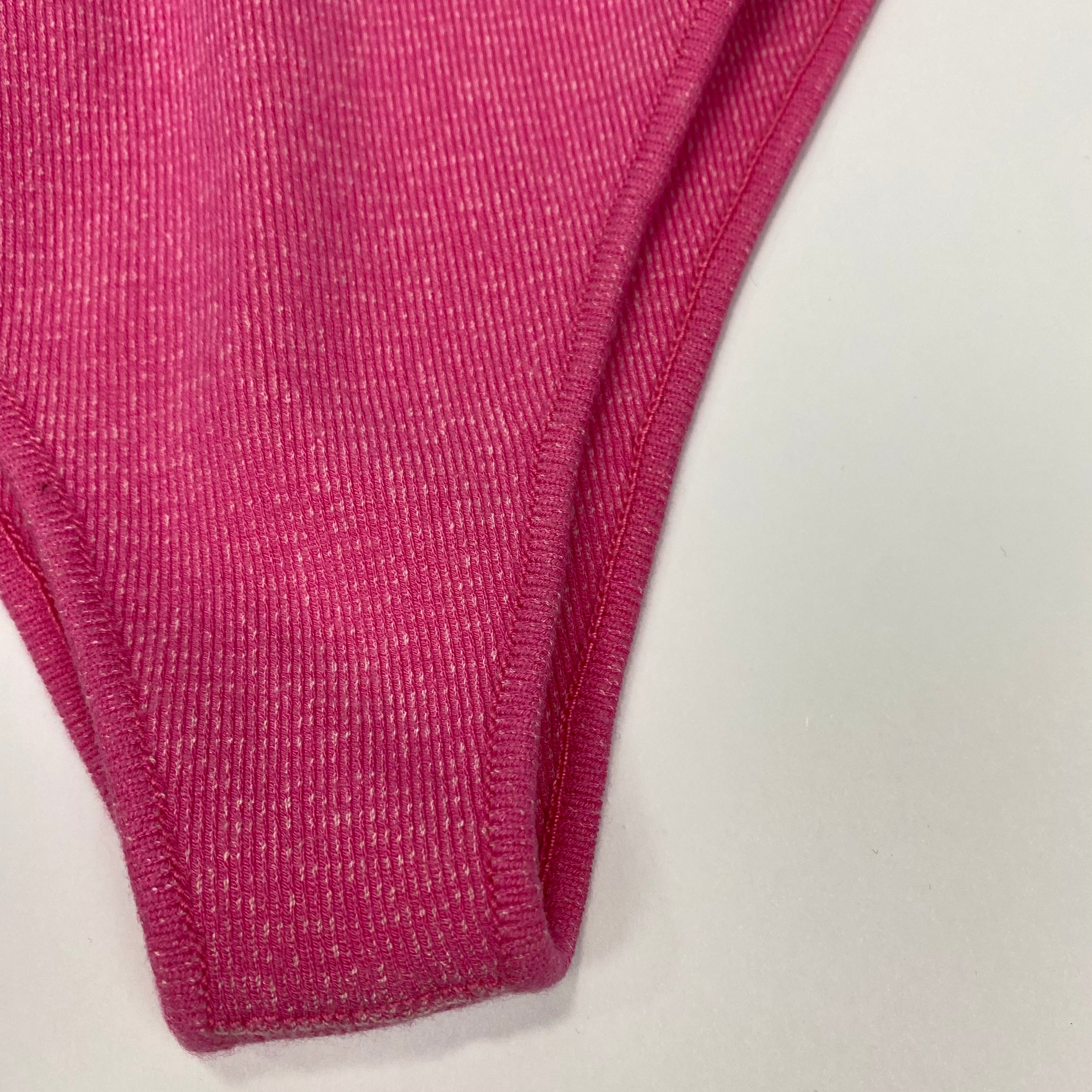 Jacquemus New £355 Pink Knit Le Body Yauco Bodysuit XS
