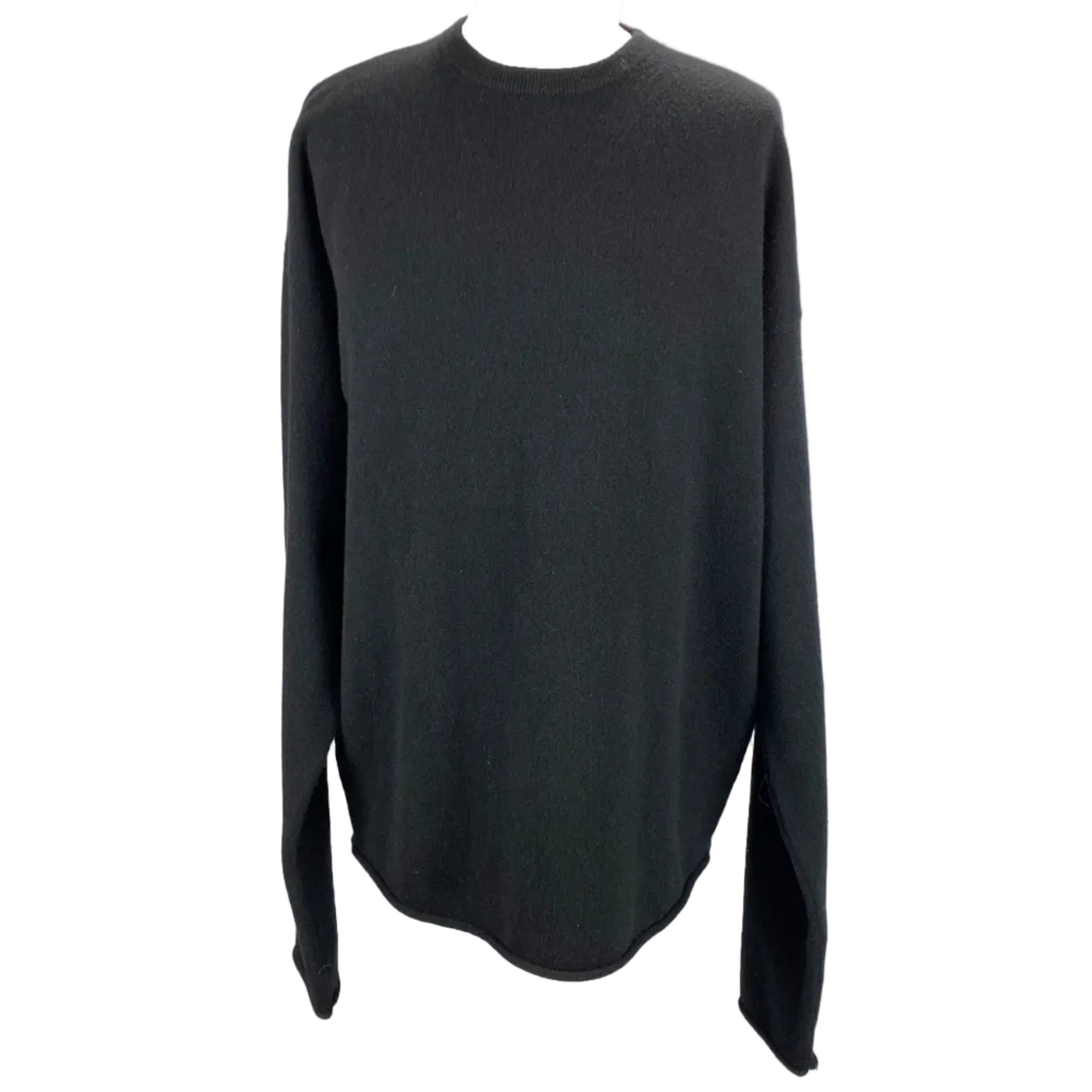 Extreme Cashmere New £453 Black Pisces No314 Sweater O/S