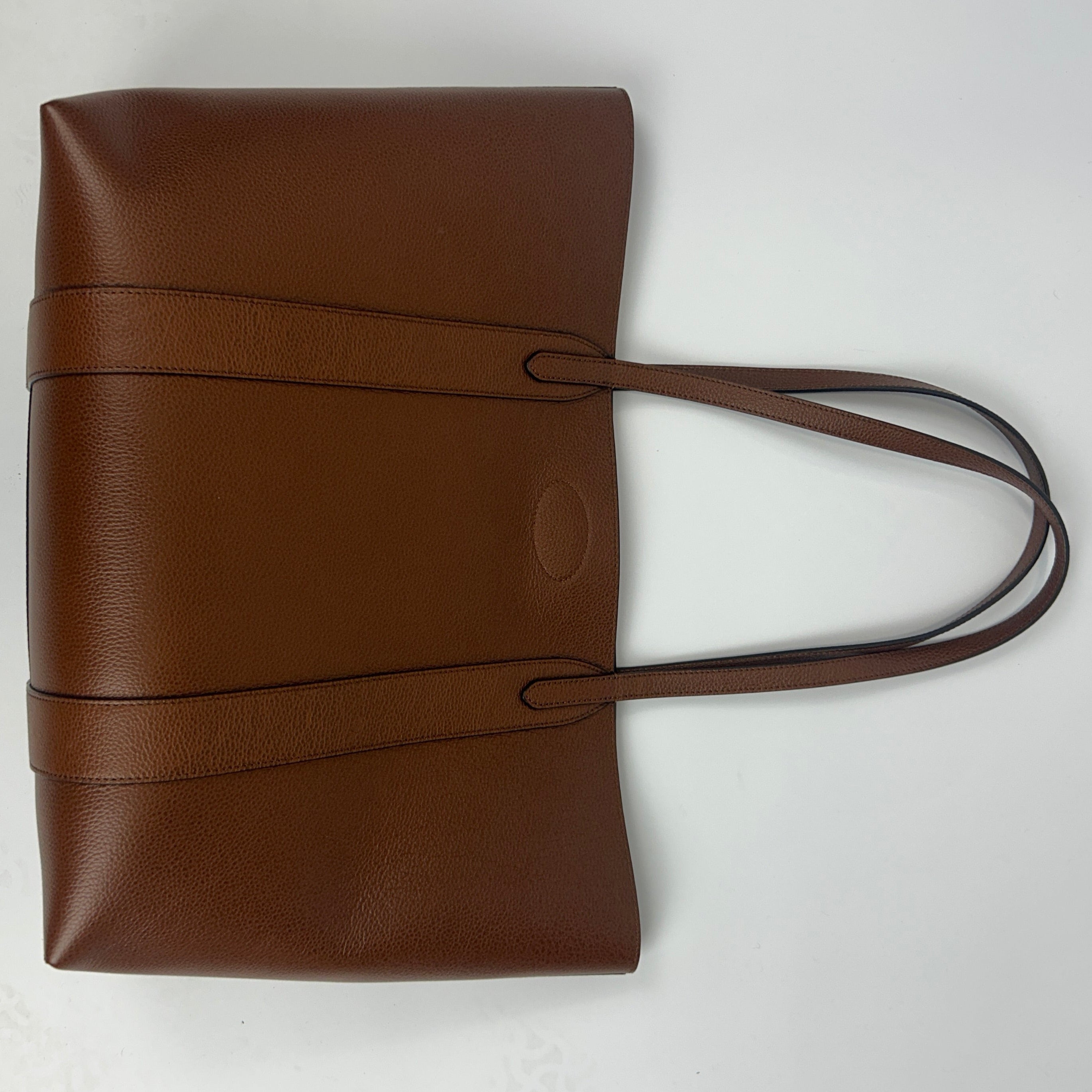 Mulberry £845 Bayswater Two Tone Oak Large Tote Bag
