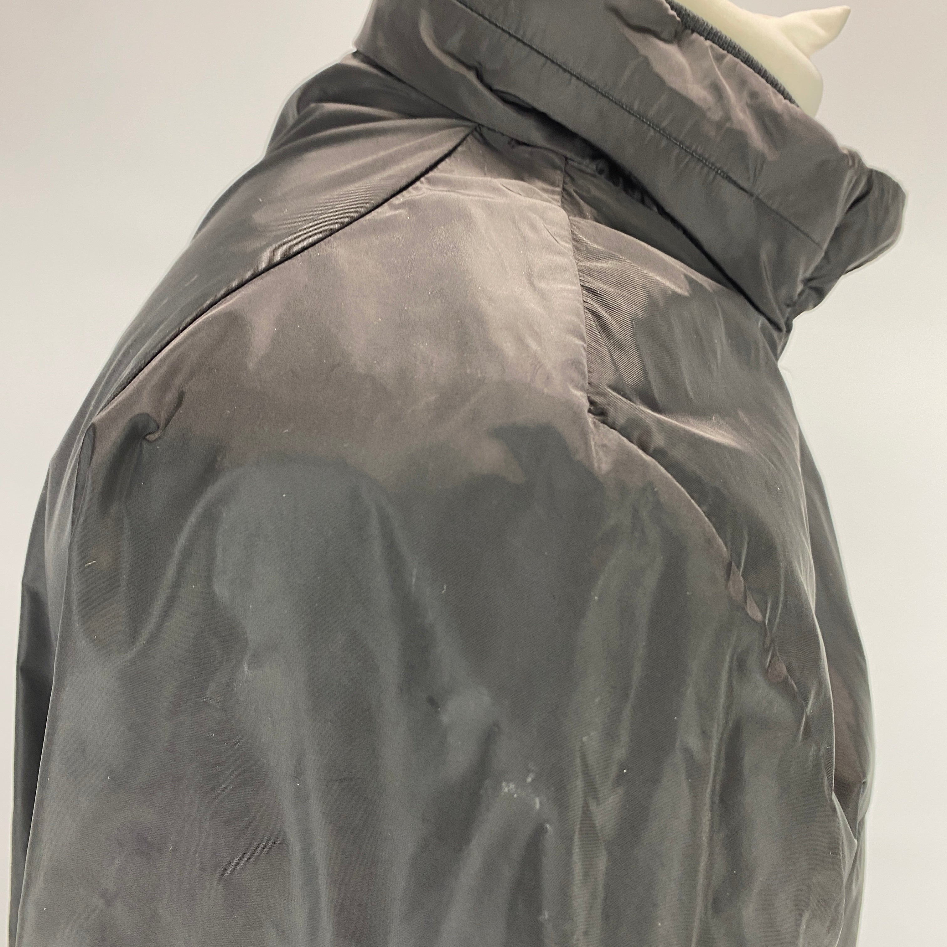 Gucci £774 Black Nylon Lightweight Bomber Jacket XS-S