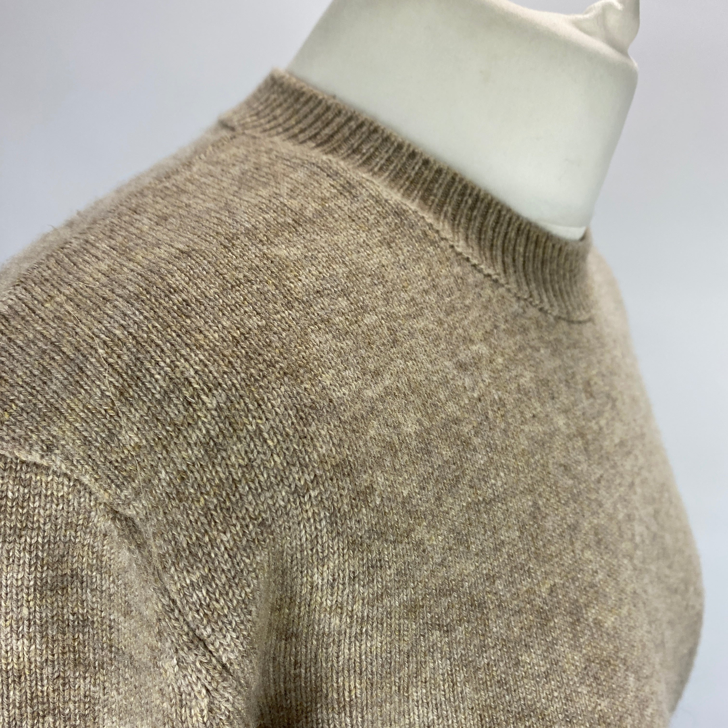 Bottega Veneta £1576 Oatmeal Cashmere Sweater M