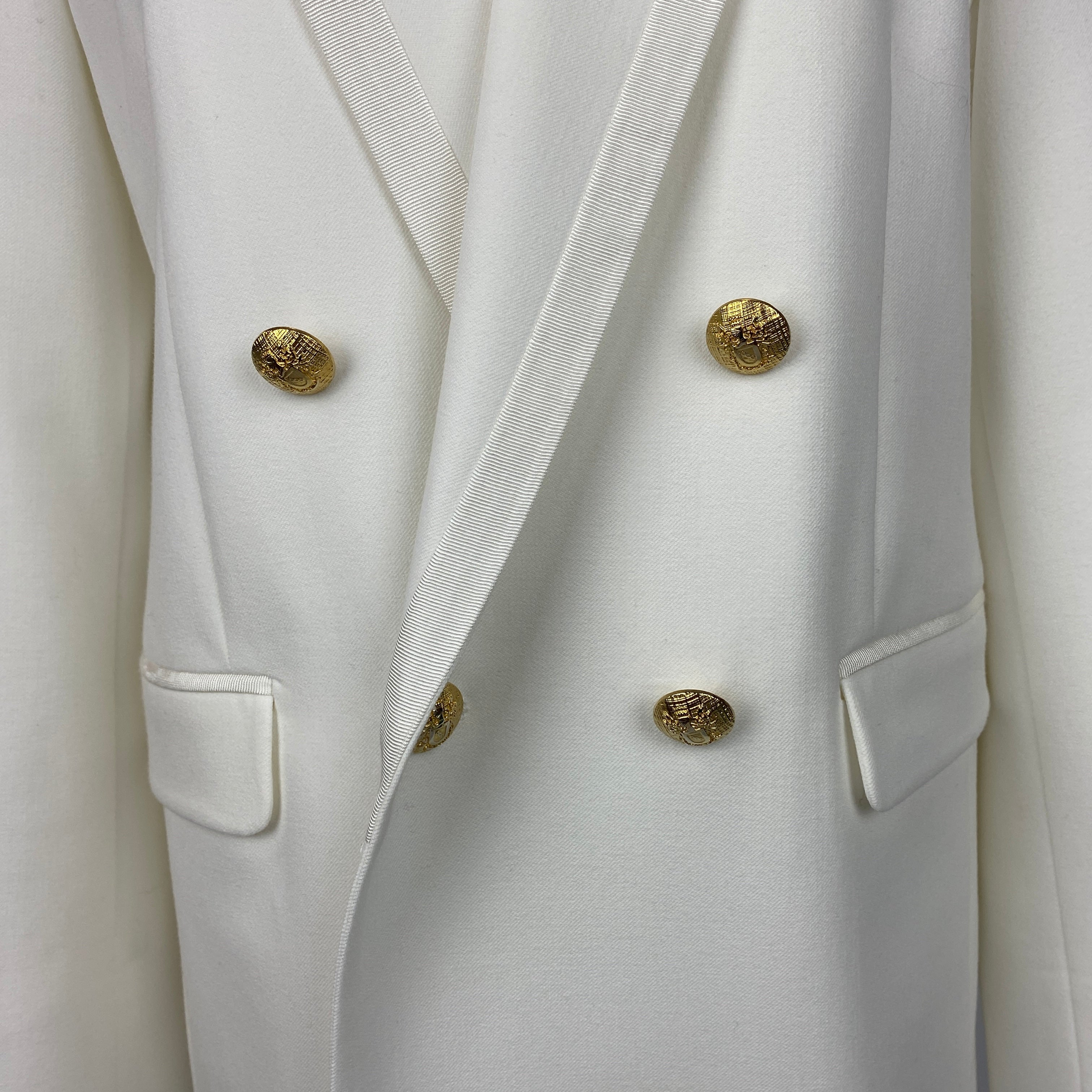 Me&Em New £350 Soft White Forever Summer Tux Blazer M